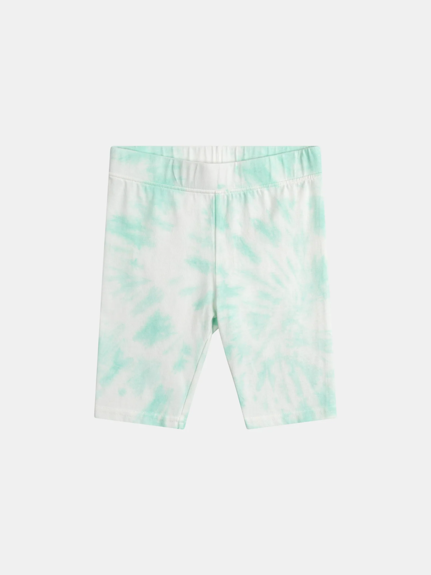 Short cycliste tie and dye bleu pour fille