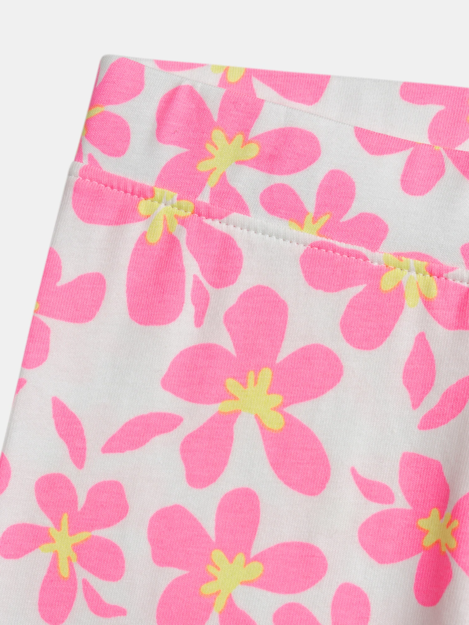 Short cycliste imprimé fleurs roses pour fille - Image 2