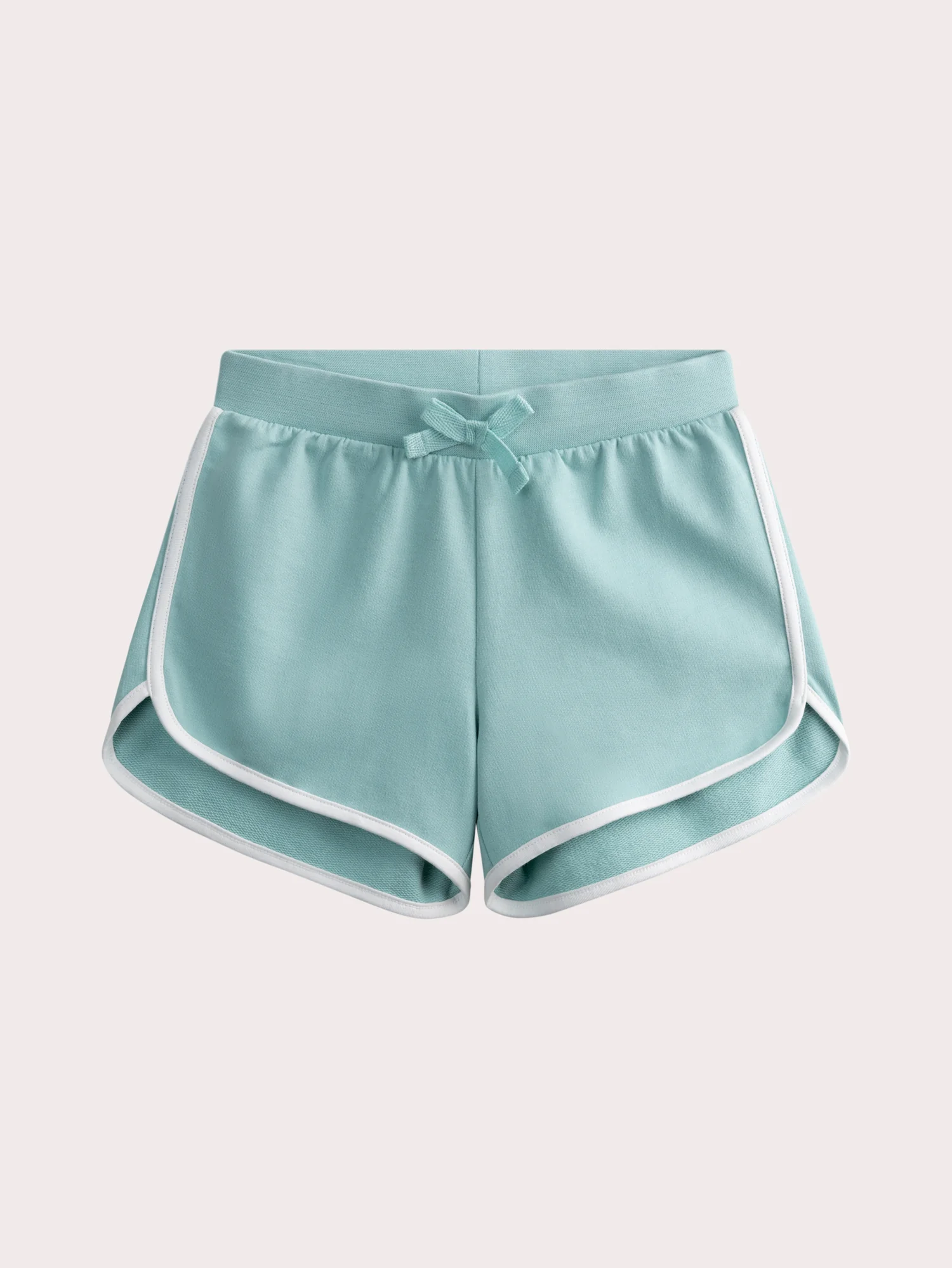 Short en french terry bleu turquoise