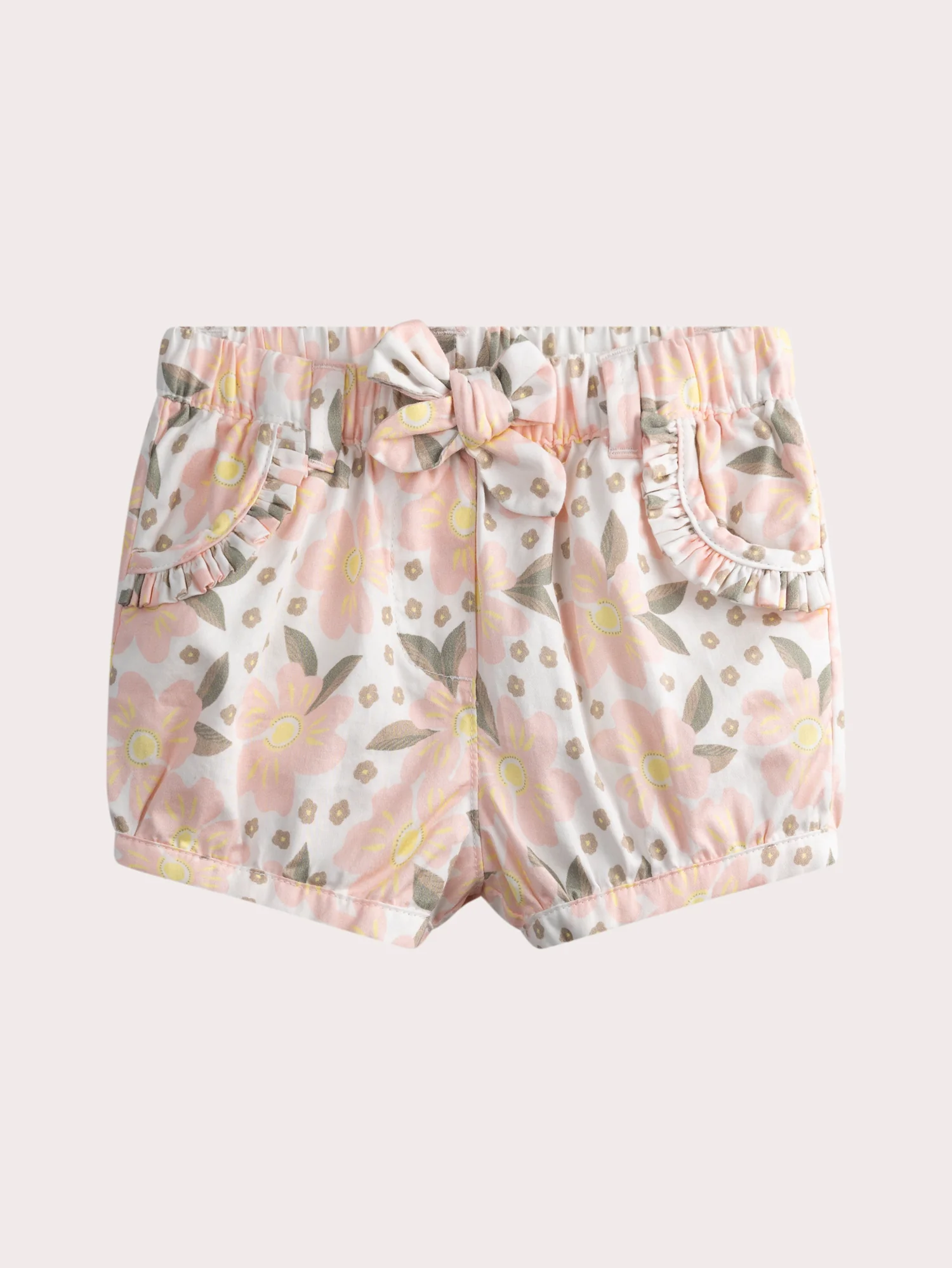 Short imprimé fleuri bébé fille