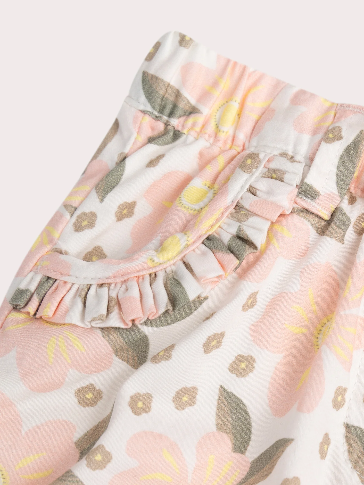 Short imprimé fleuri bébé fille - Image 2