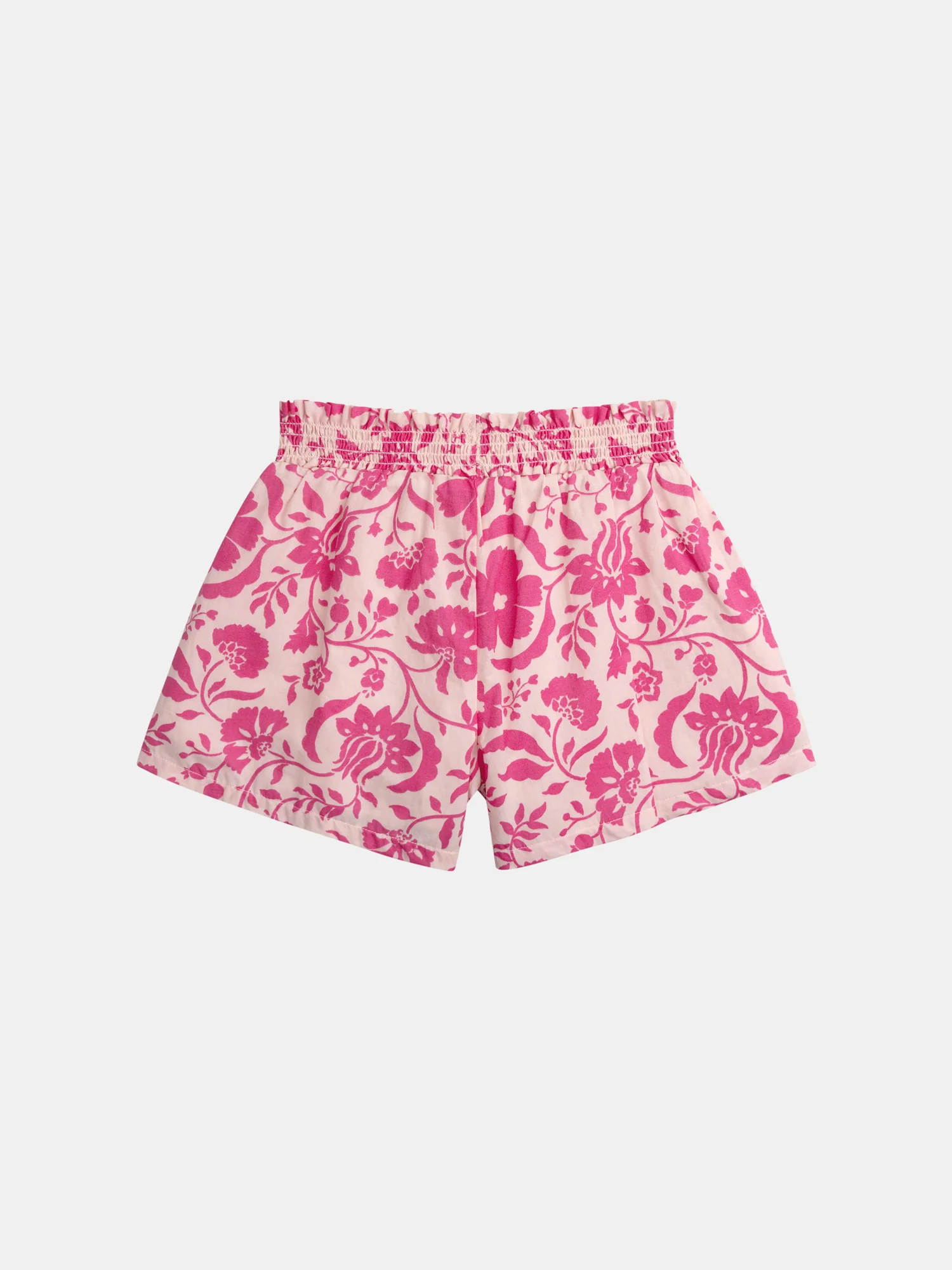 Short rosé à imprimé floral pour fille - Image 4