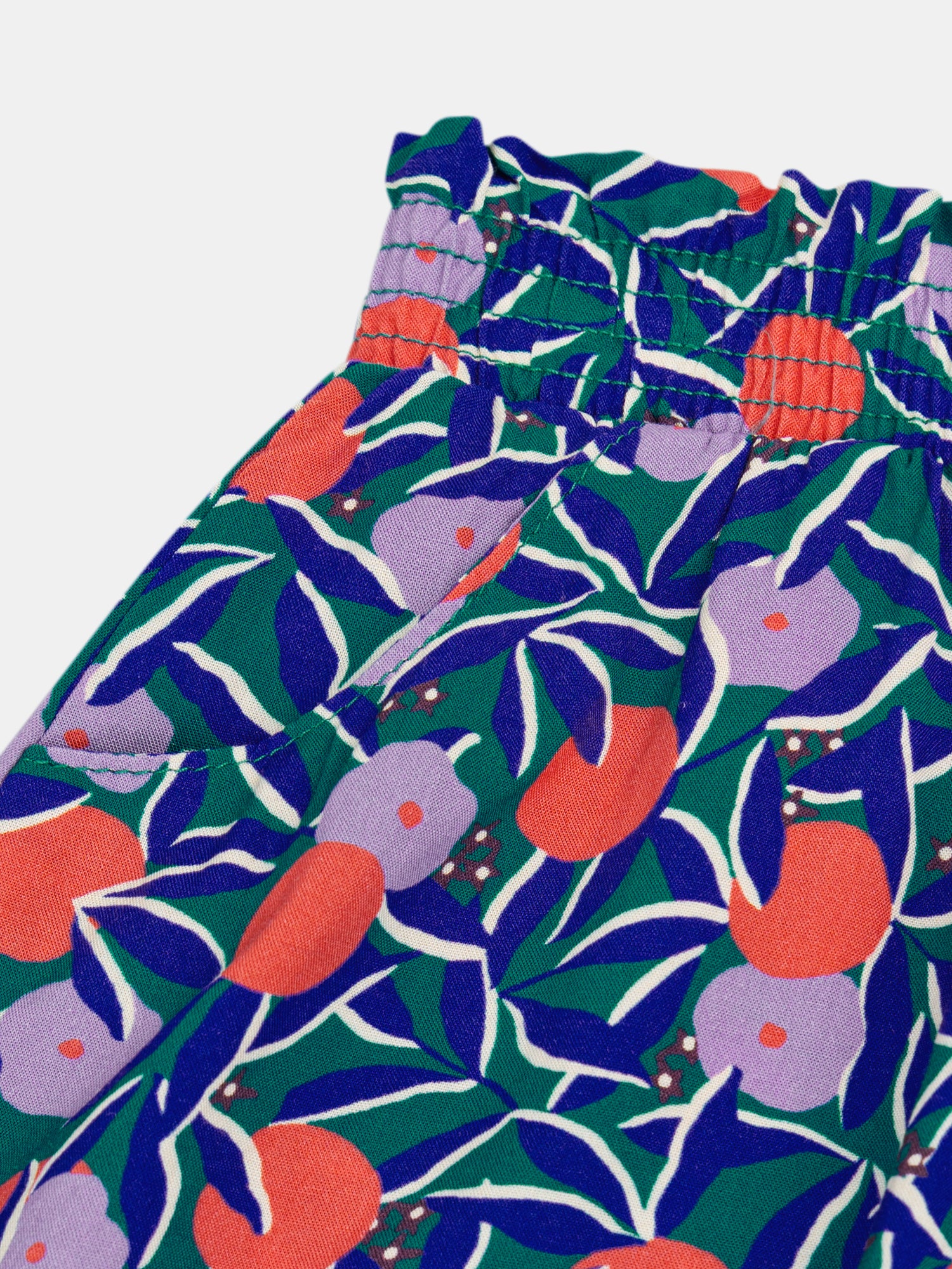 Short à imprimé floral pour fille - Image 4