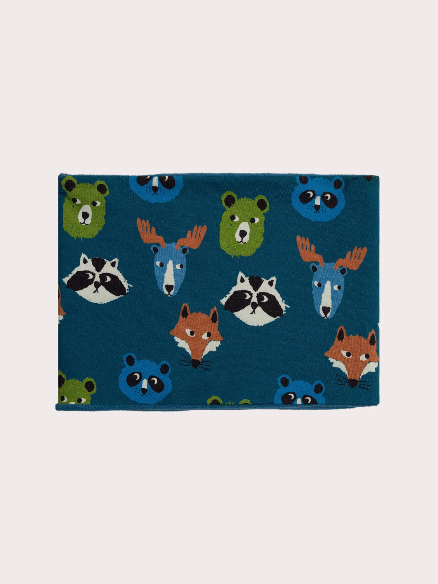 Snood bleu motif fantaisie pour garçon - Image 3