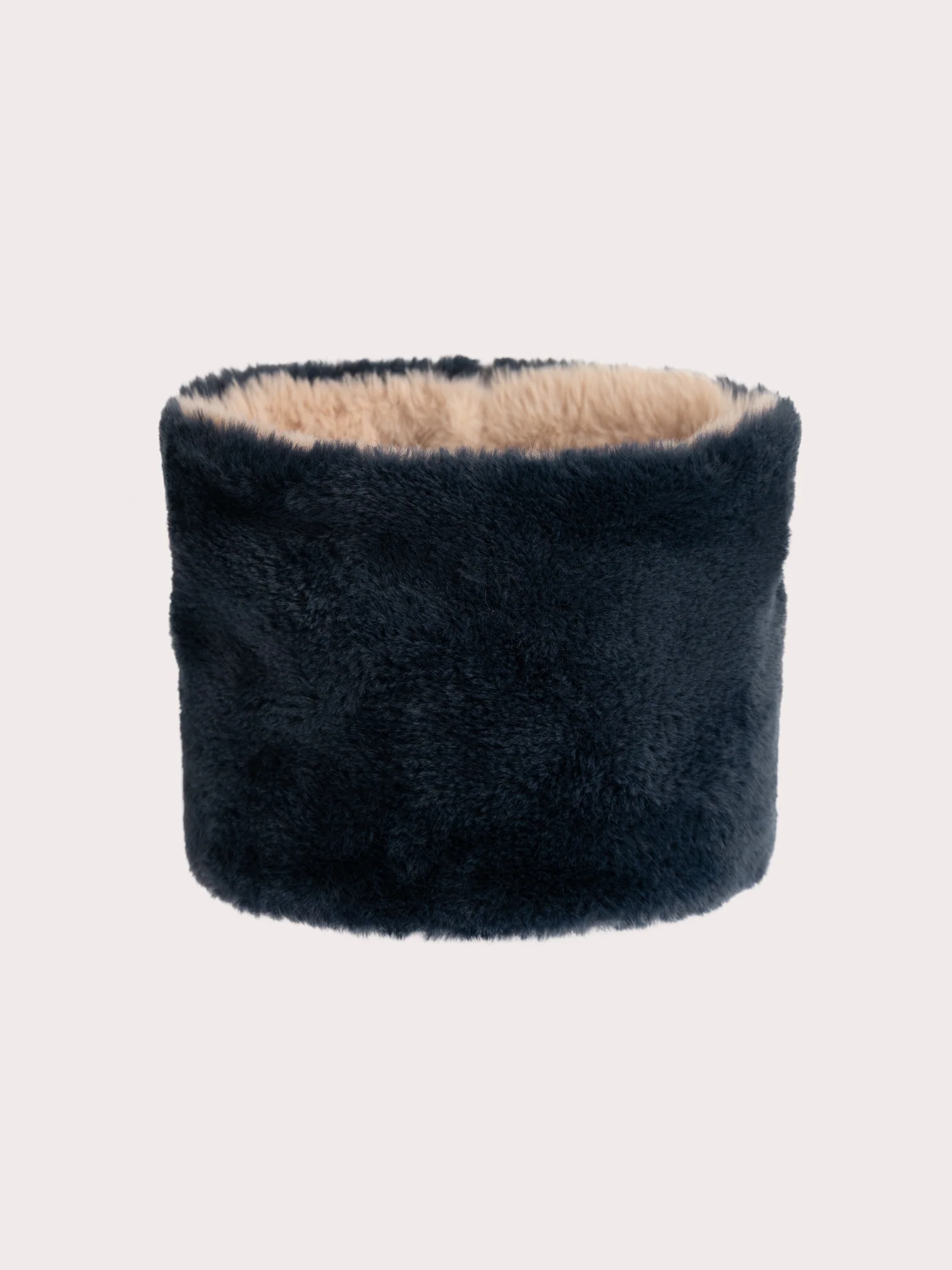 Snood en fausse fourrure réversible pour fille