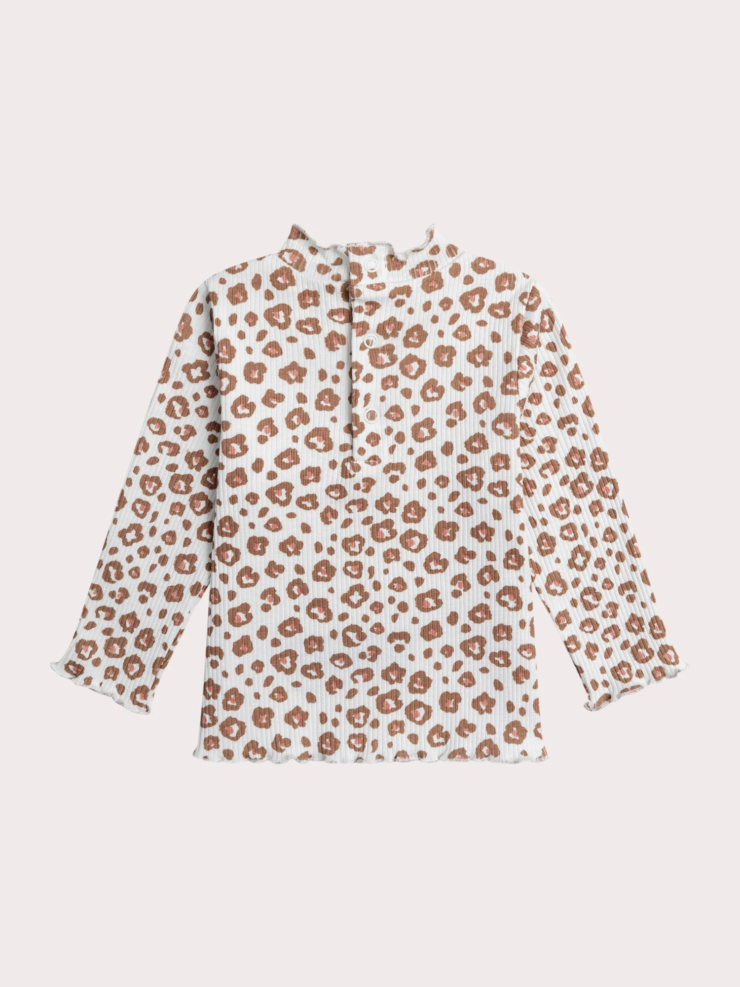Sous pull léopard pour bébé fille - Image 3