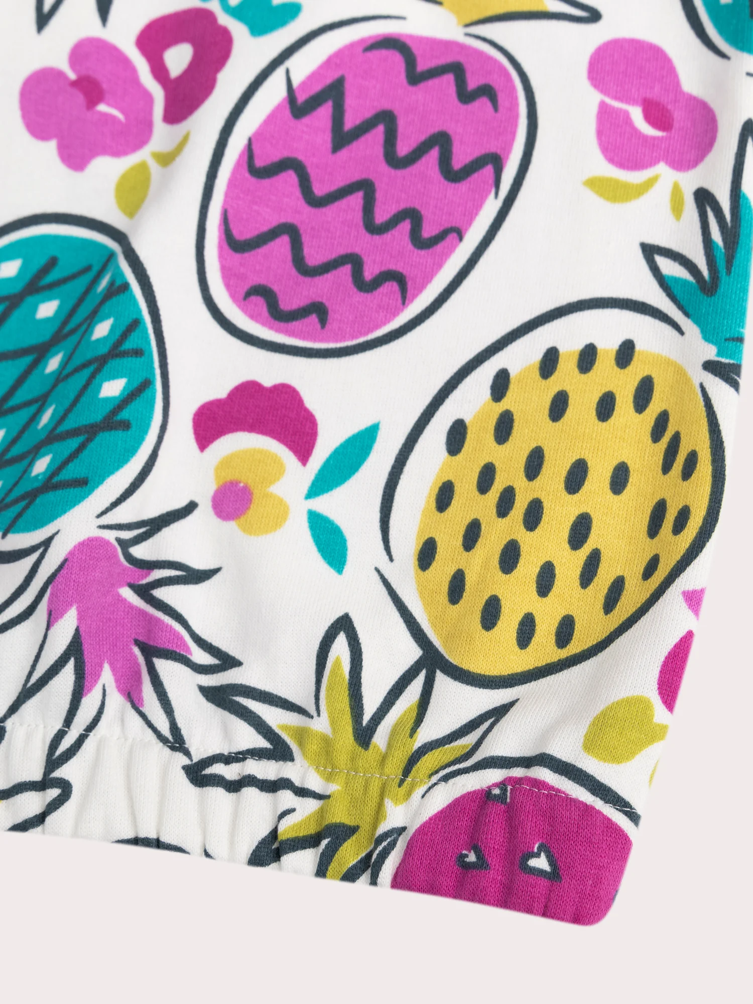 Sweat à capuche imprimé ananas - Image 3