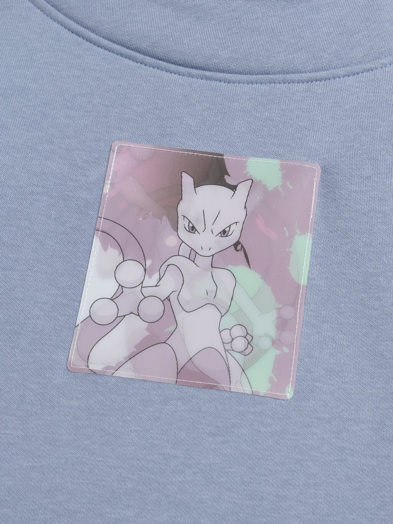 Sweat bleu badge Pokémon Mewtwo - Image 5