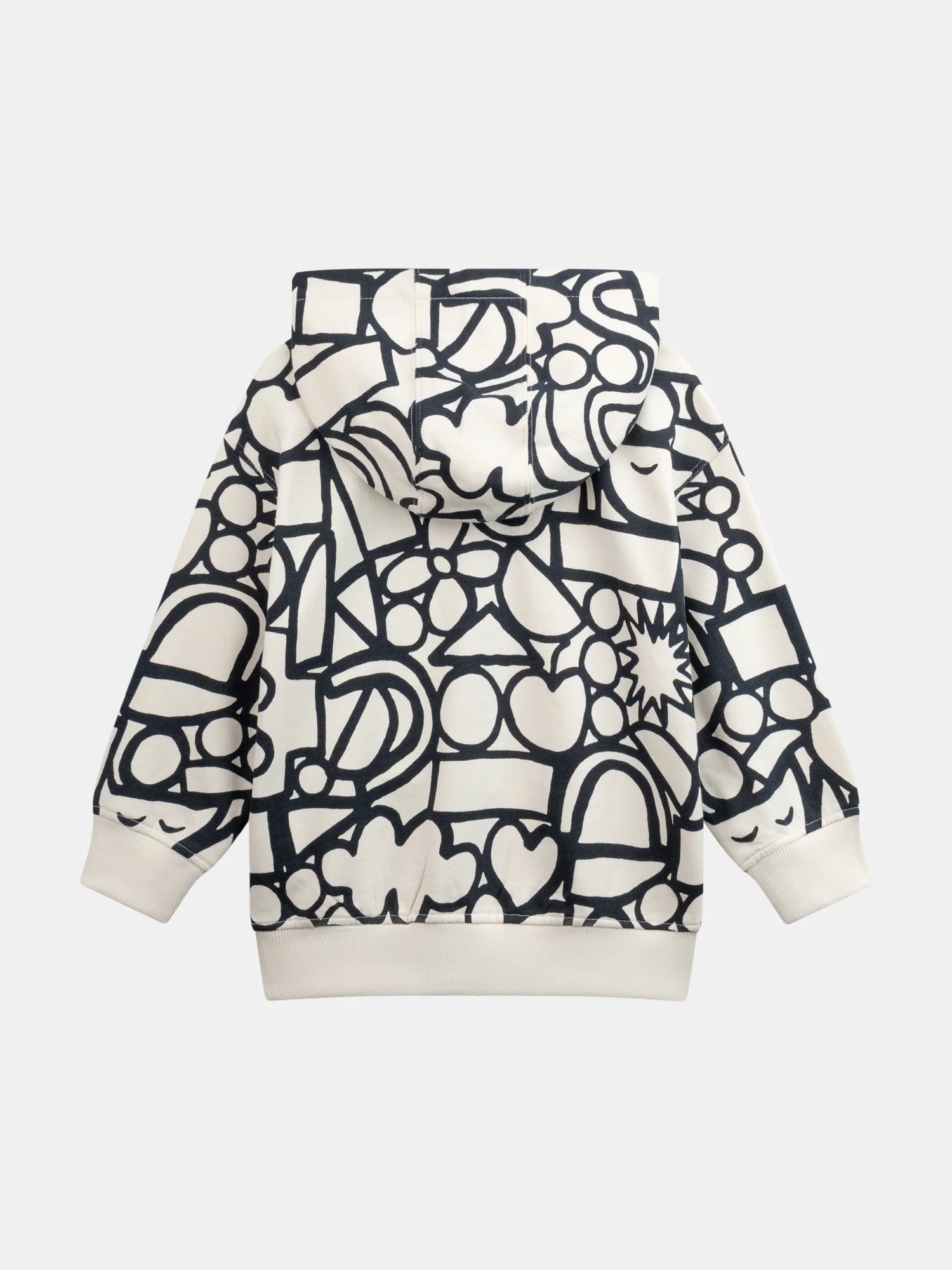 Sweat écru à imprimé graphique pour garçon - Image 6