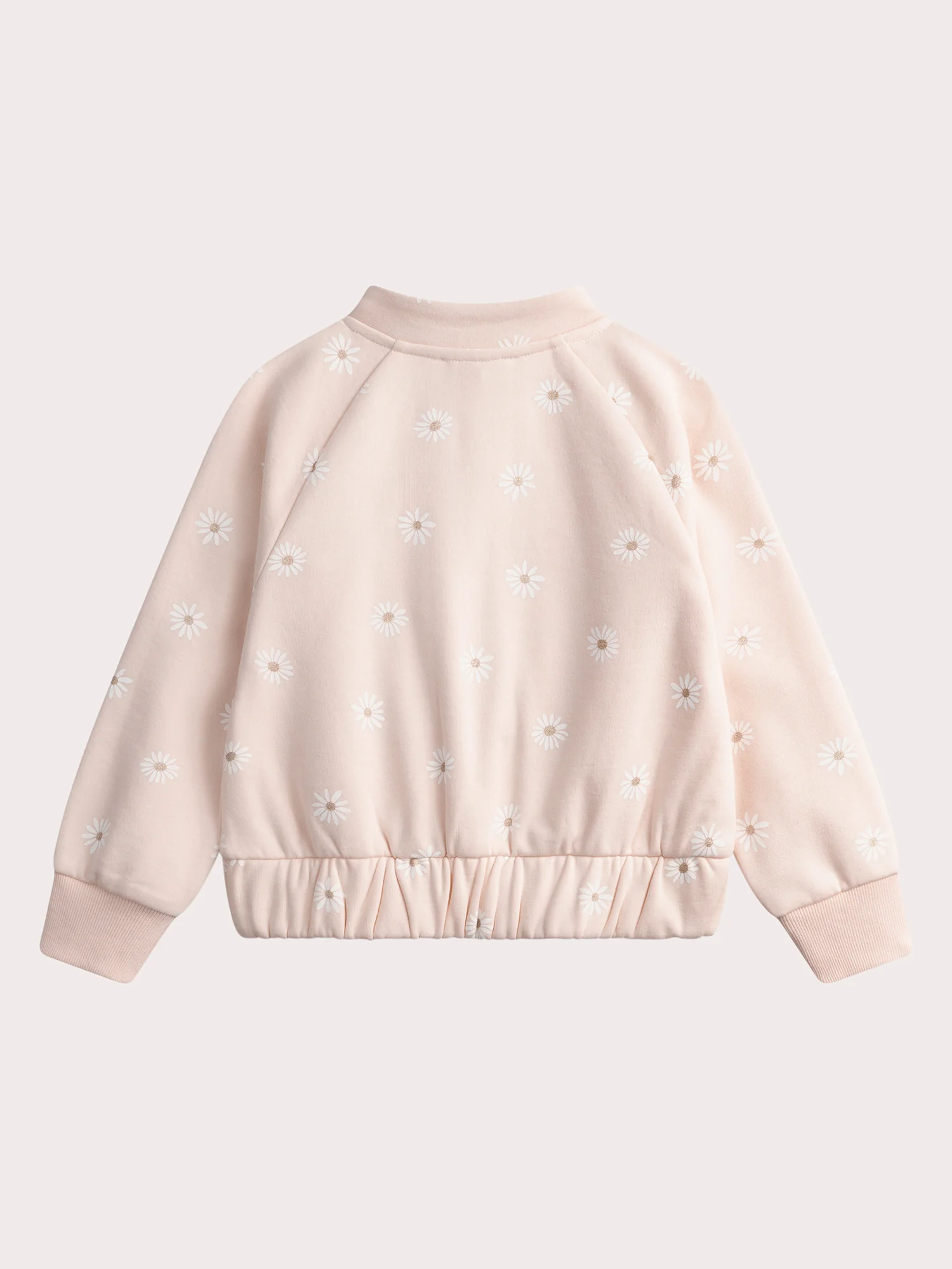 Sweat rose pale imprimé pâquerettes - Image 4