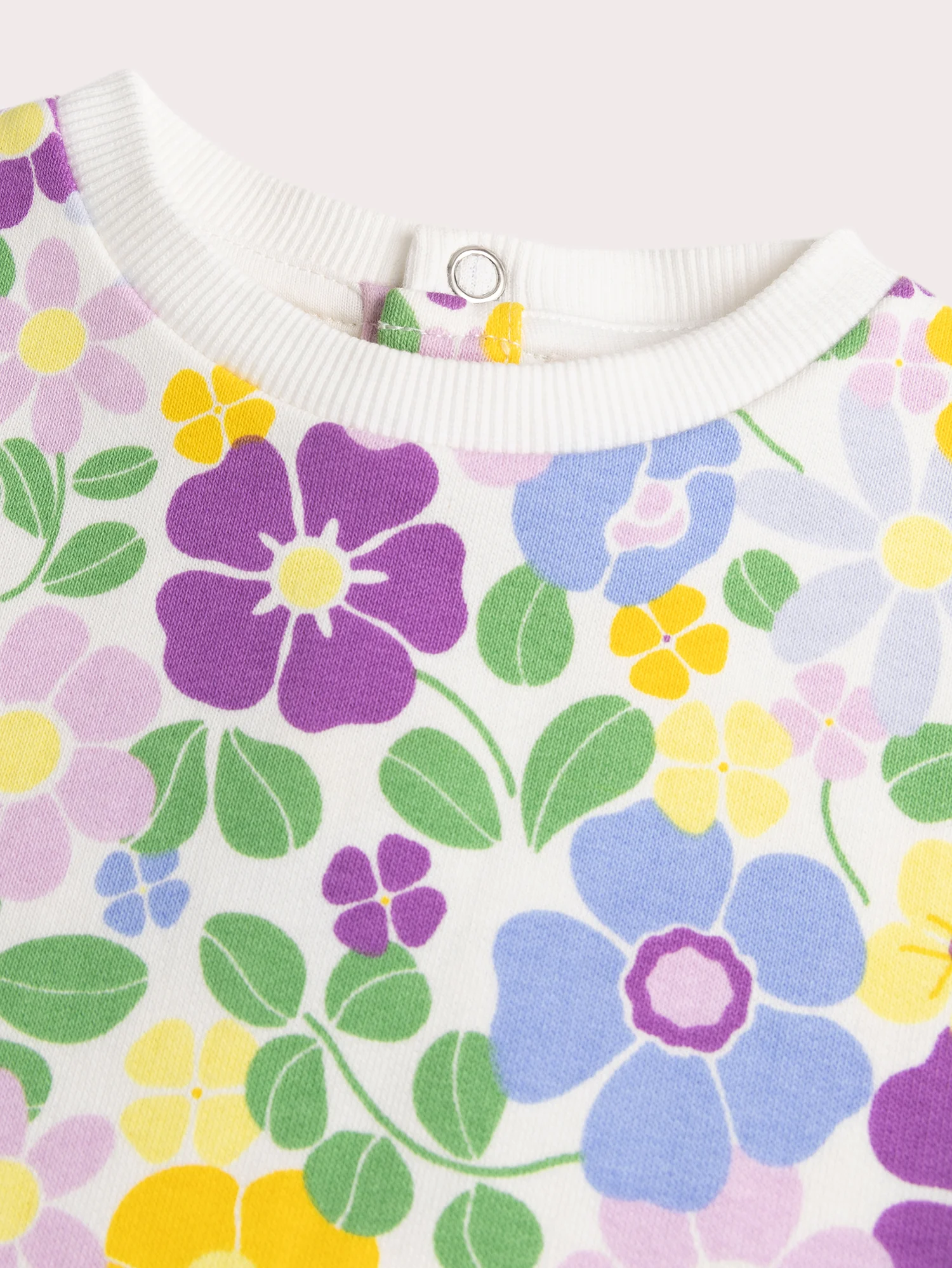 Sweat shirt fleuri pour bébé fille - Image 2