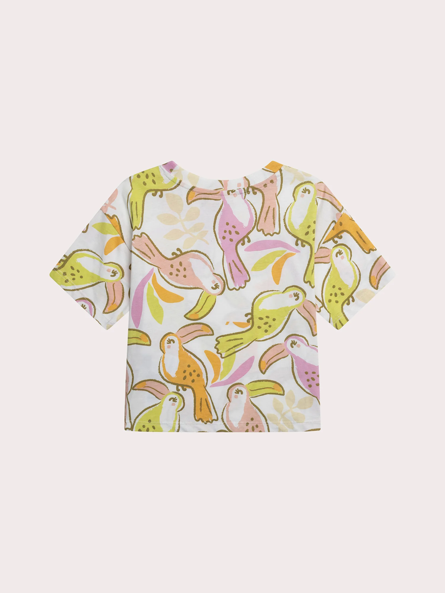 T-shirt à manches courtes imprimé pérroquet - Image 3