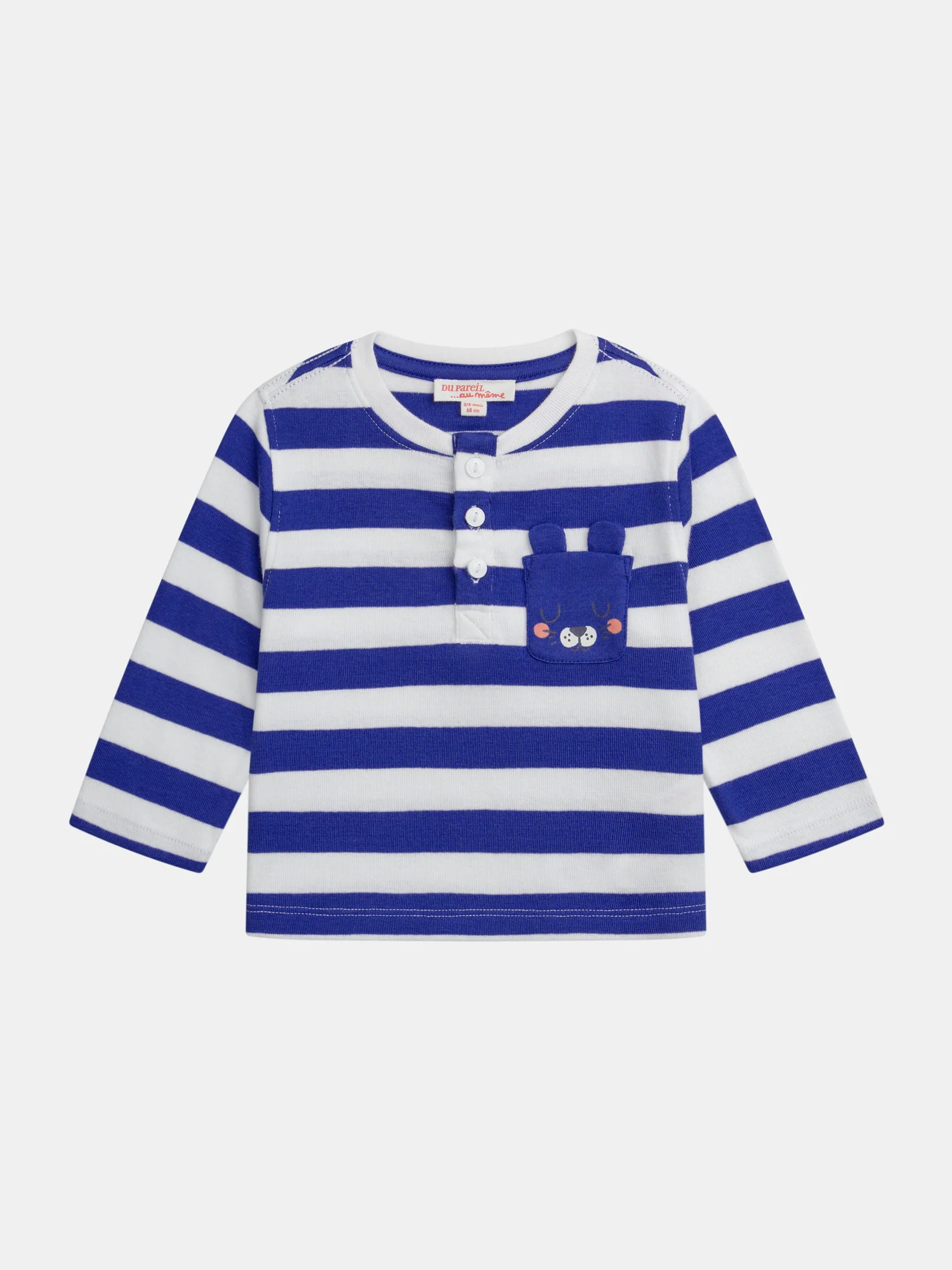T-shirt à rayure motif fruit pour bébé garçon