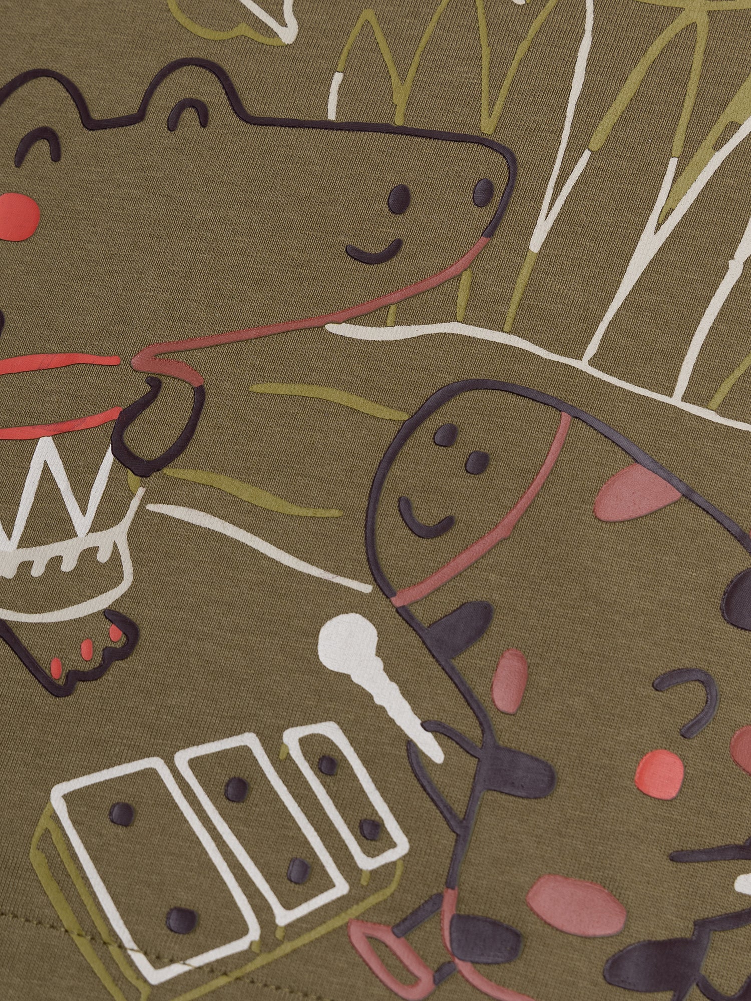 T-shirt animaux kaki pour bébé garçon - Image 3