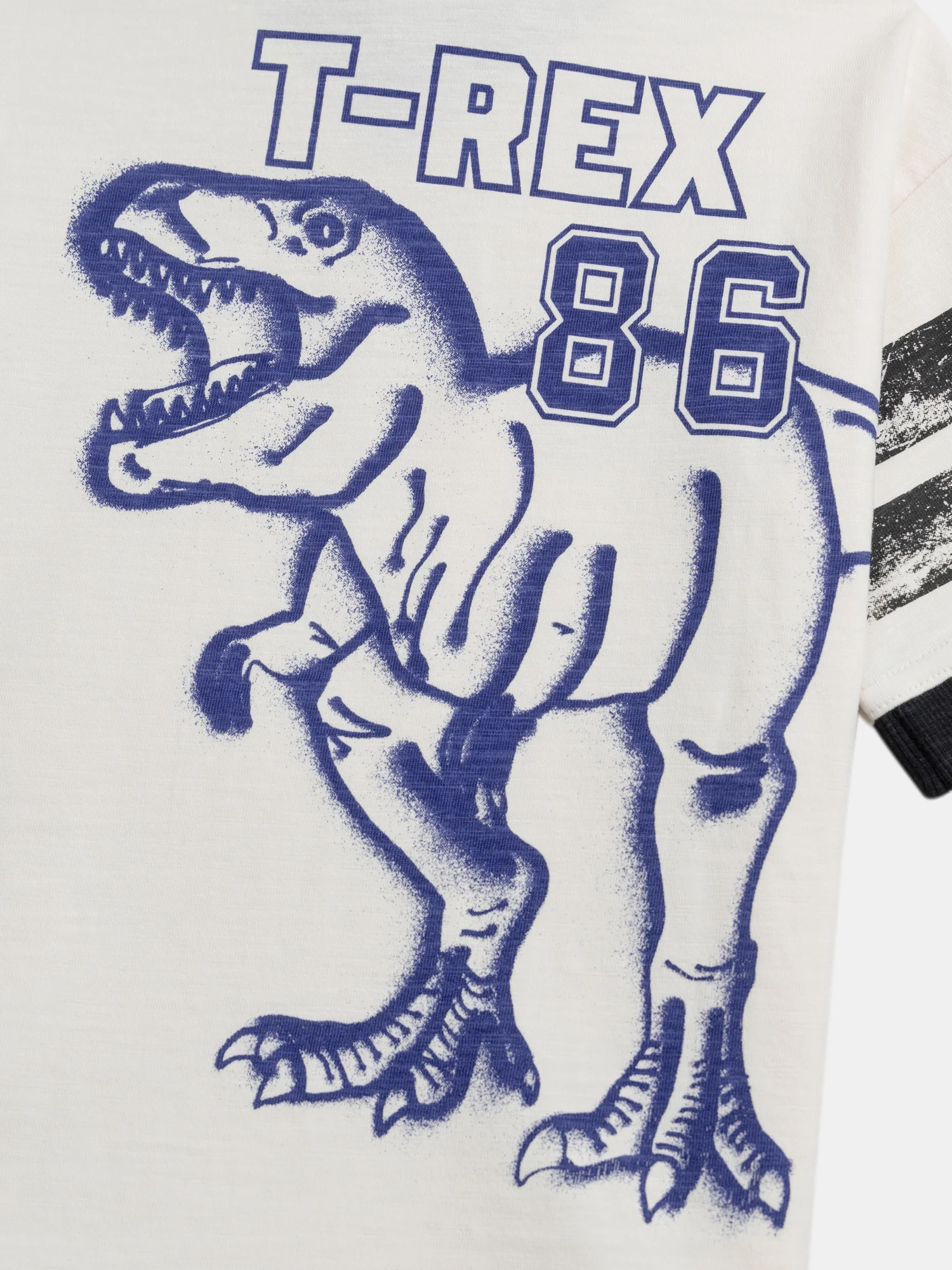 T-shirt beige à animation T-Rex pour garçon - Image 4