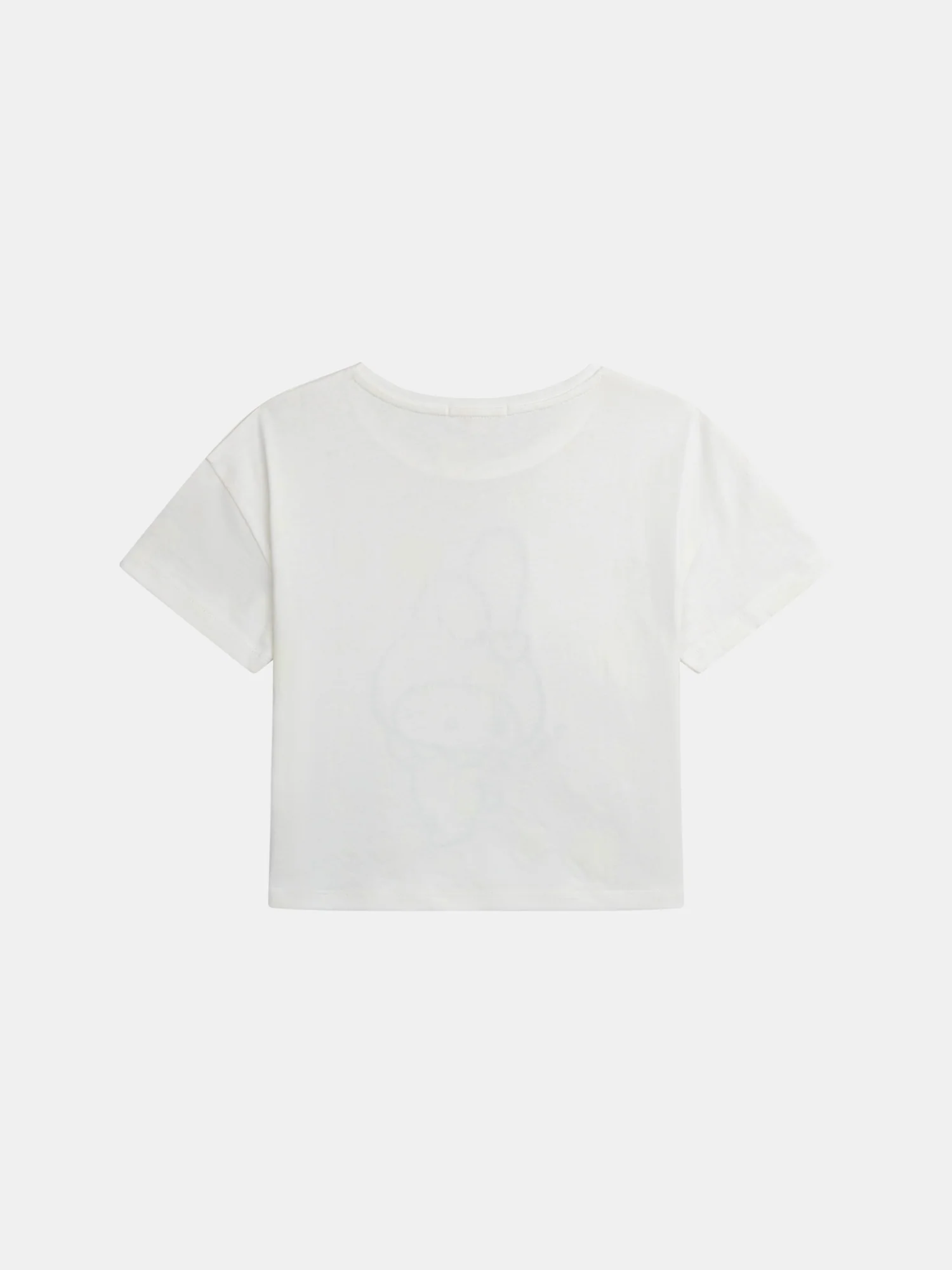 T-shirt blanc à imprimé photochronique - Image 6