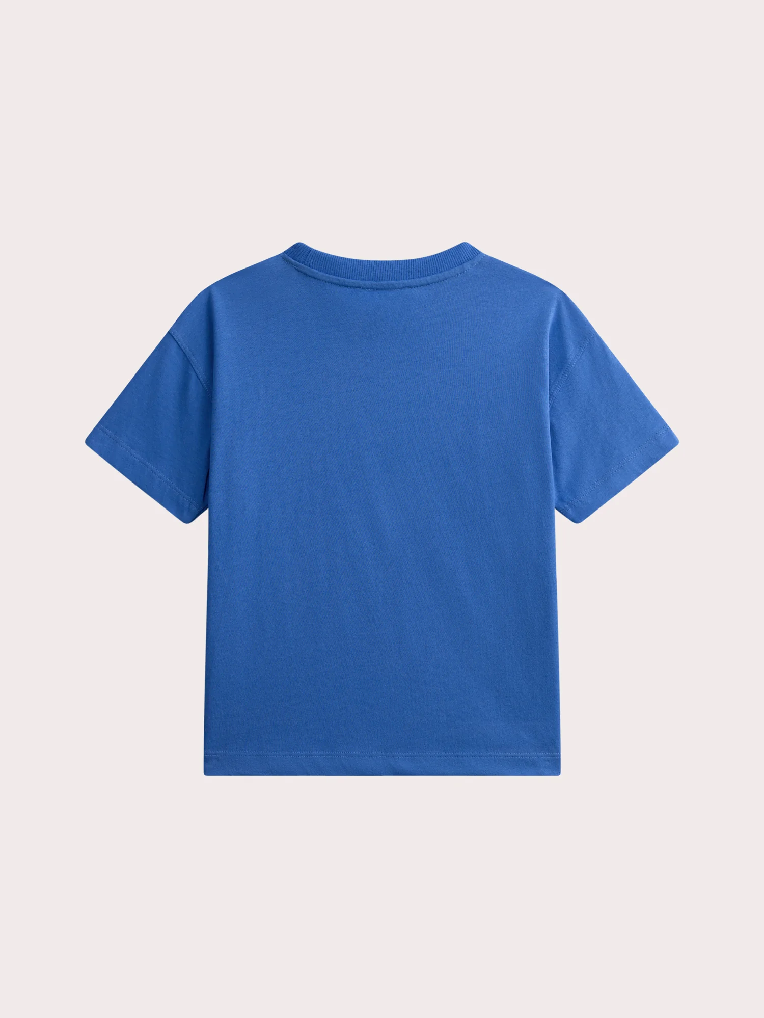 T-shirt bleu avec animation dinosaure phosphorescente - Image 4