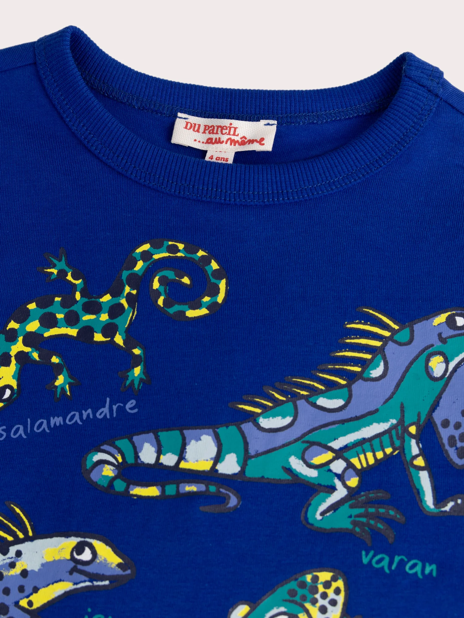 T-shirt double manches animation reptiles - Image 4