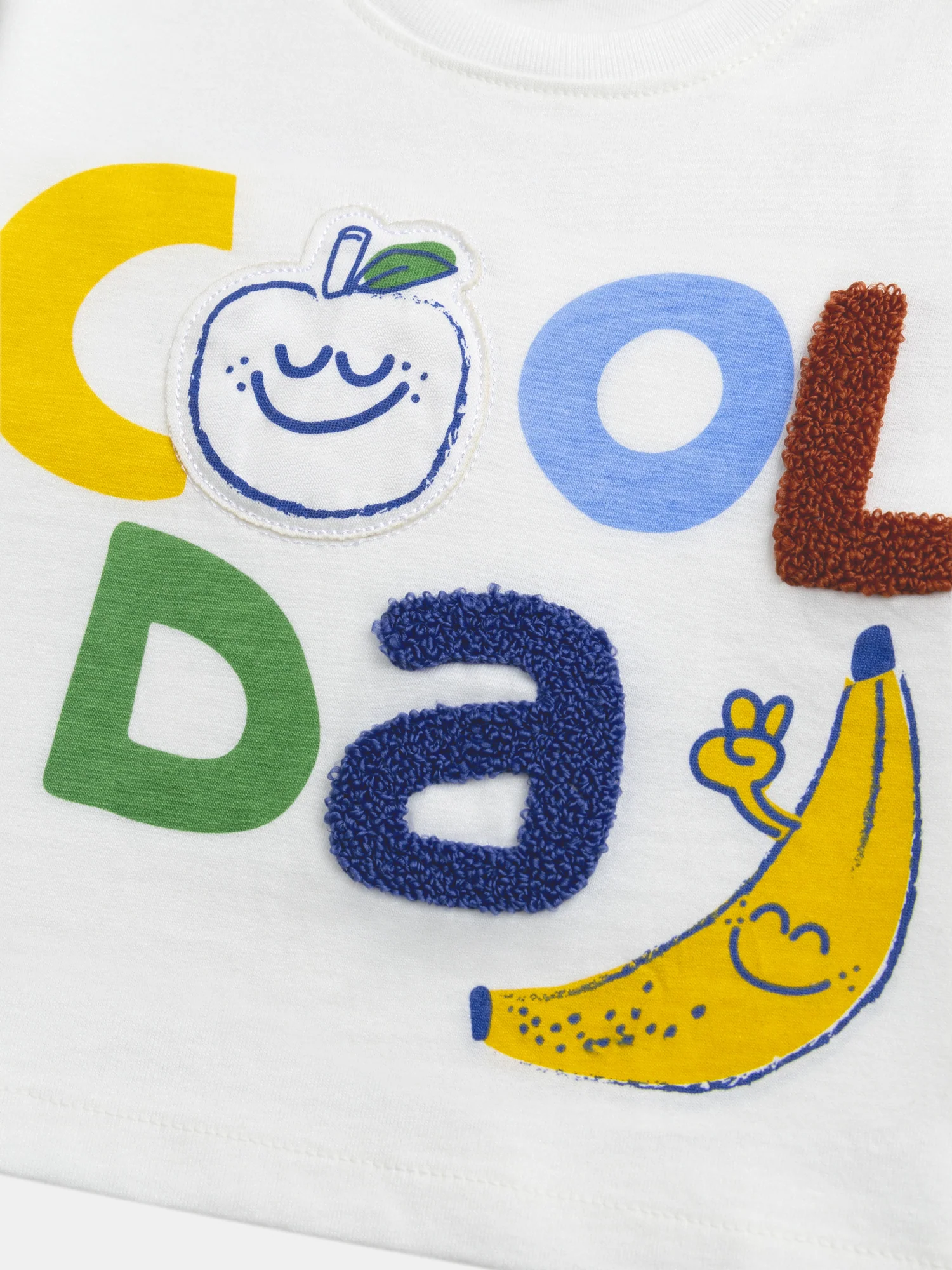 T-shirt écru motif fruit pour bébé garçon - Image 4