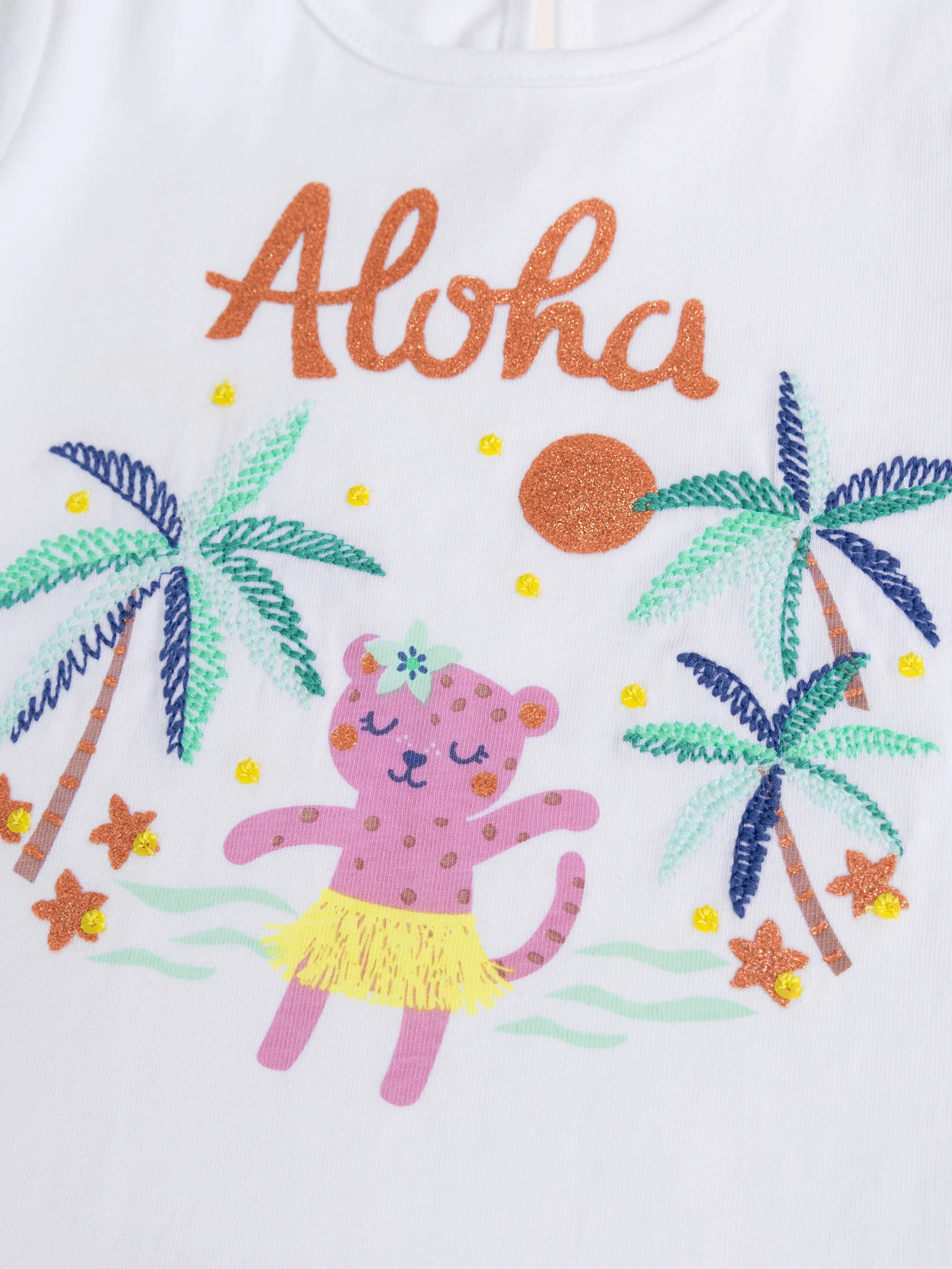 T-shirt île pour bébé fille - Image 2