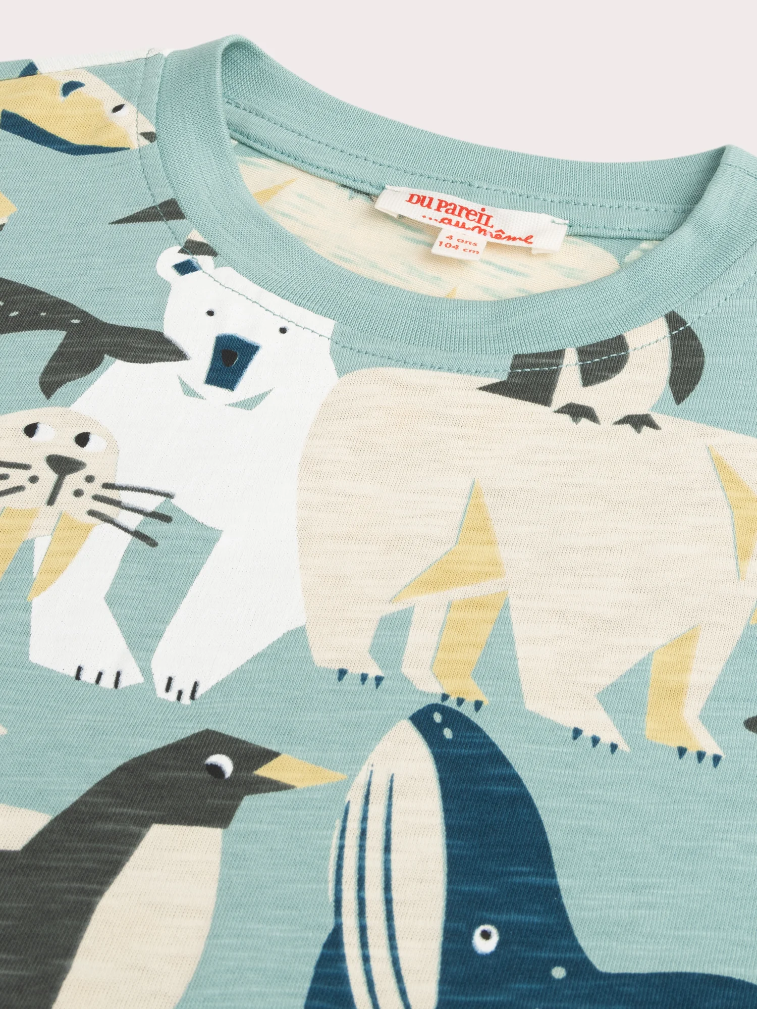 T-shirt imprimé animaux arctiques pour garçon - Image 2