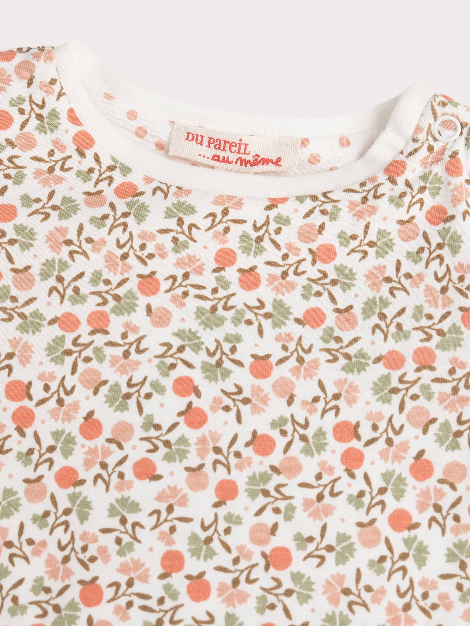 T-shirt imprimé réversible bébé fille - Image 3