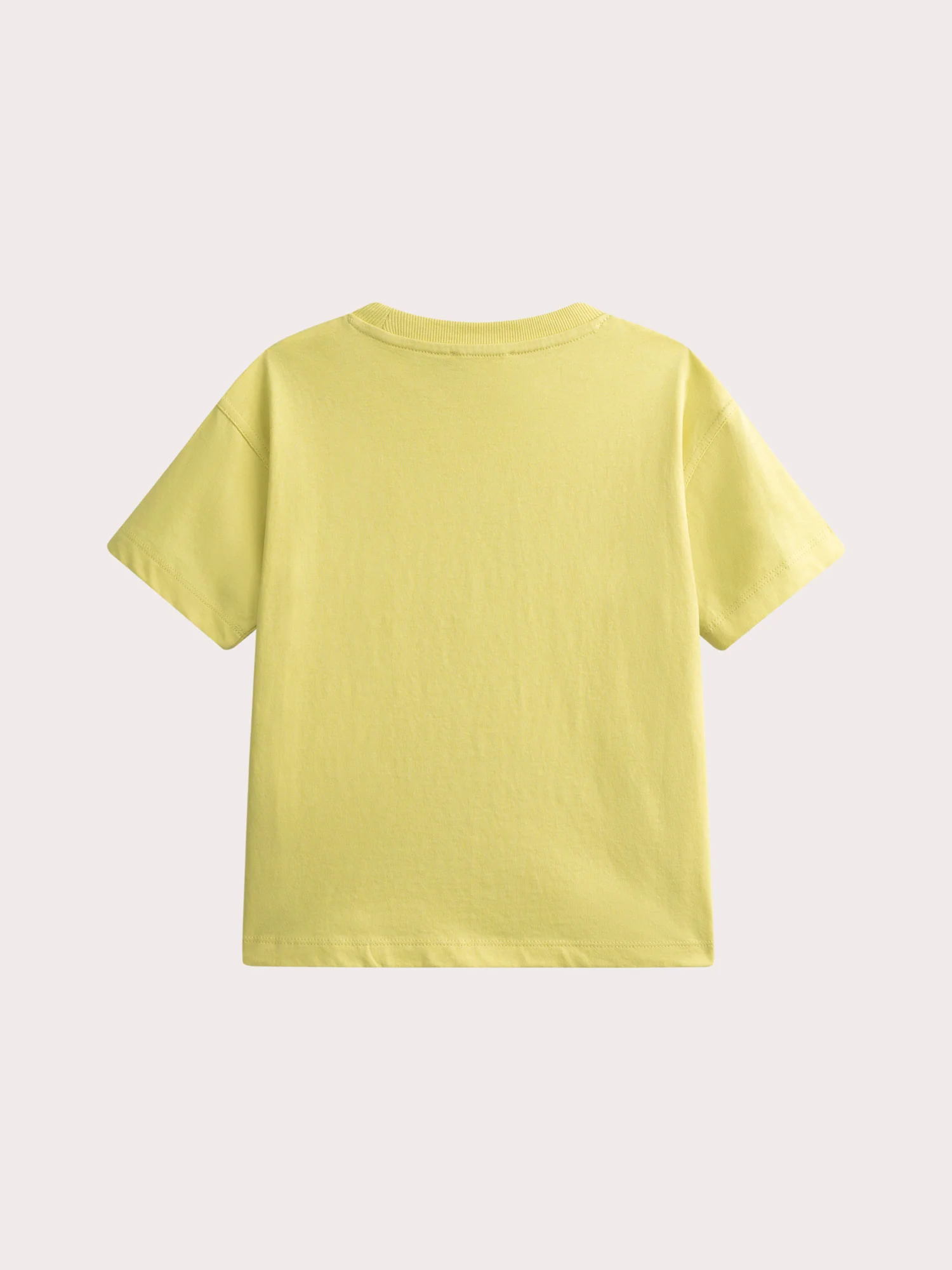 T-shirt jaune avec animation animaliere - Image 3