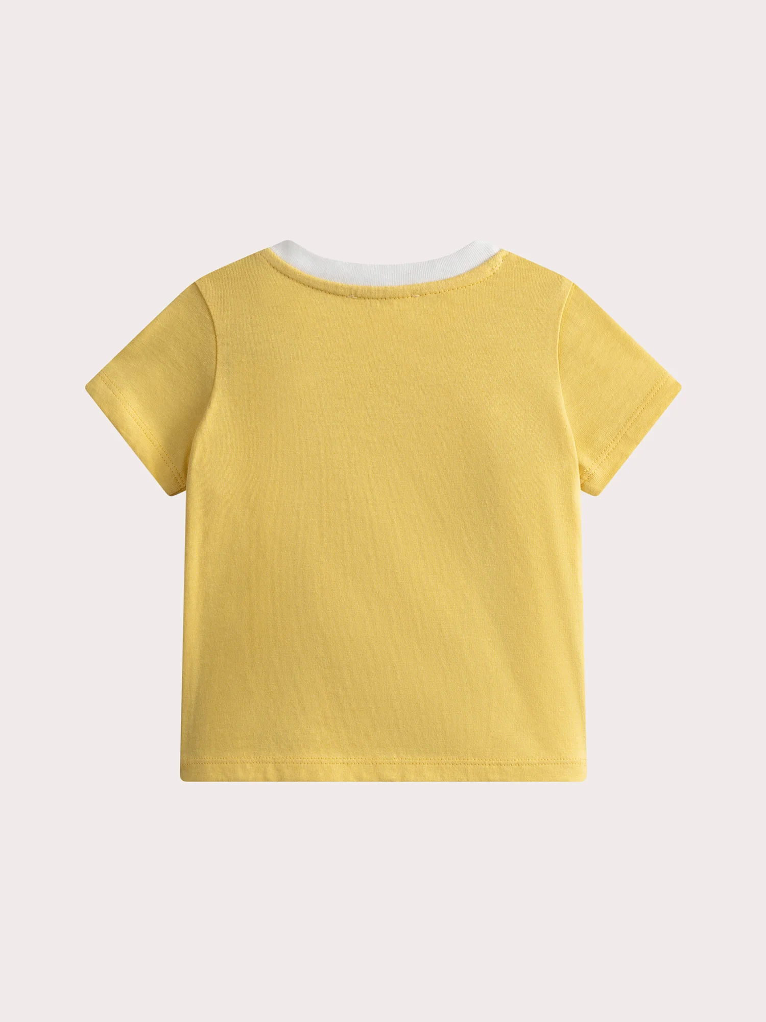 T-shirt jaune pour bébé garçon - Image 4