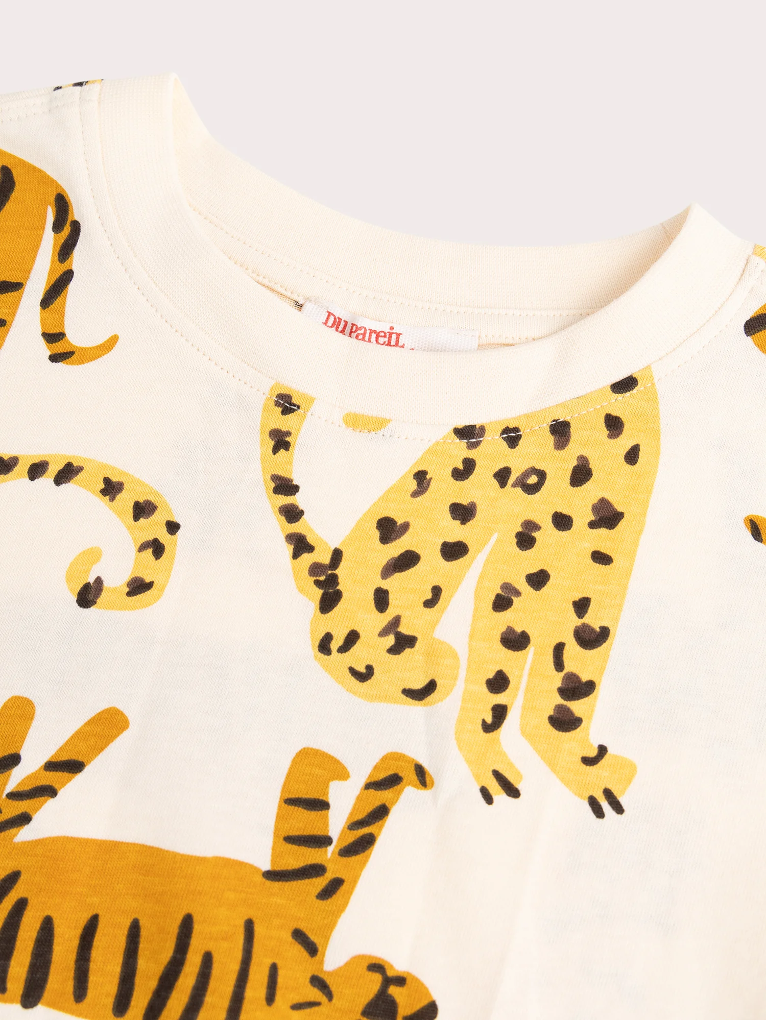T-shirt manches courtes imprimé félins - Image 2