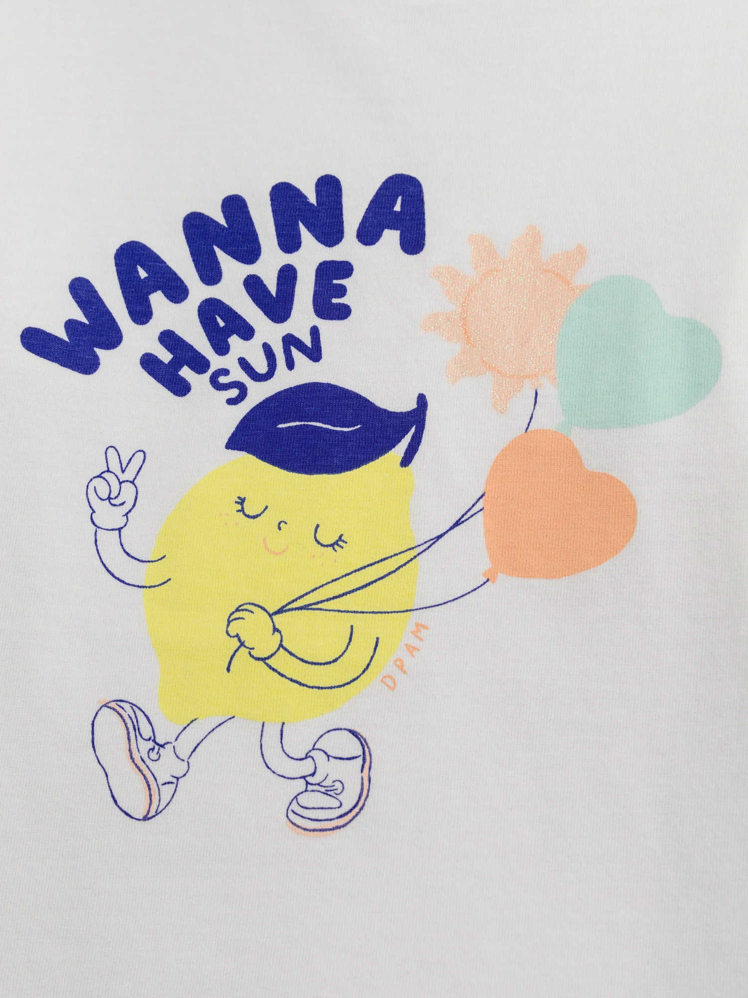 T-shirt manches longues animation citron pour fille - Image 5