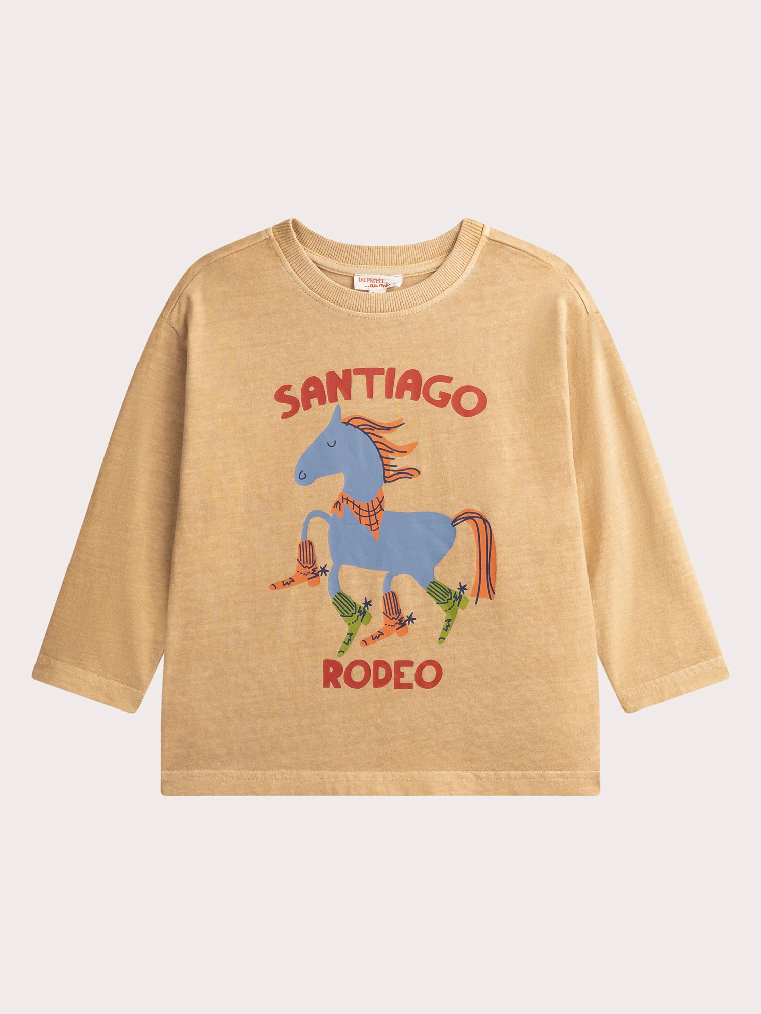T-shirt manches longues animation rodeo