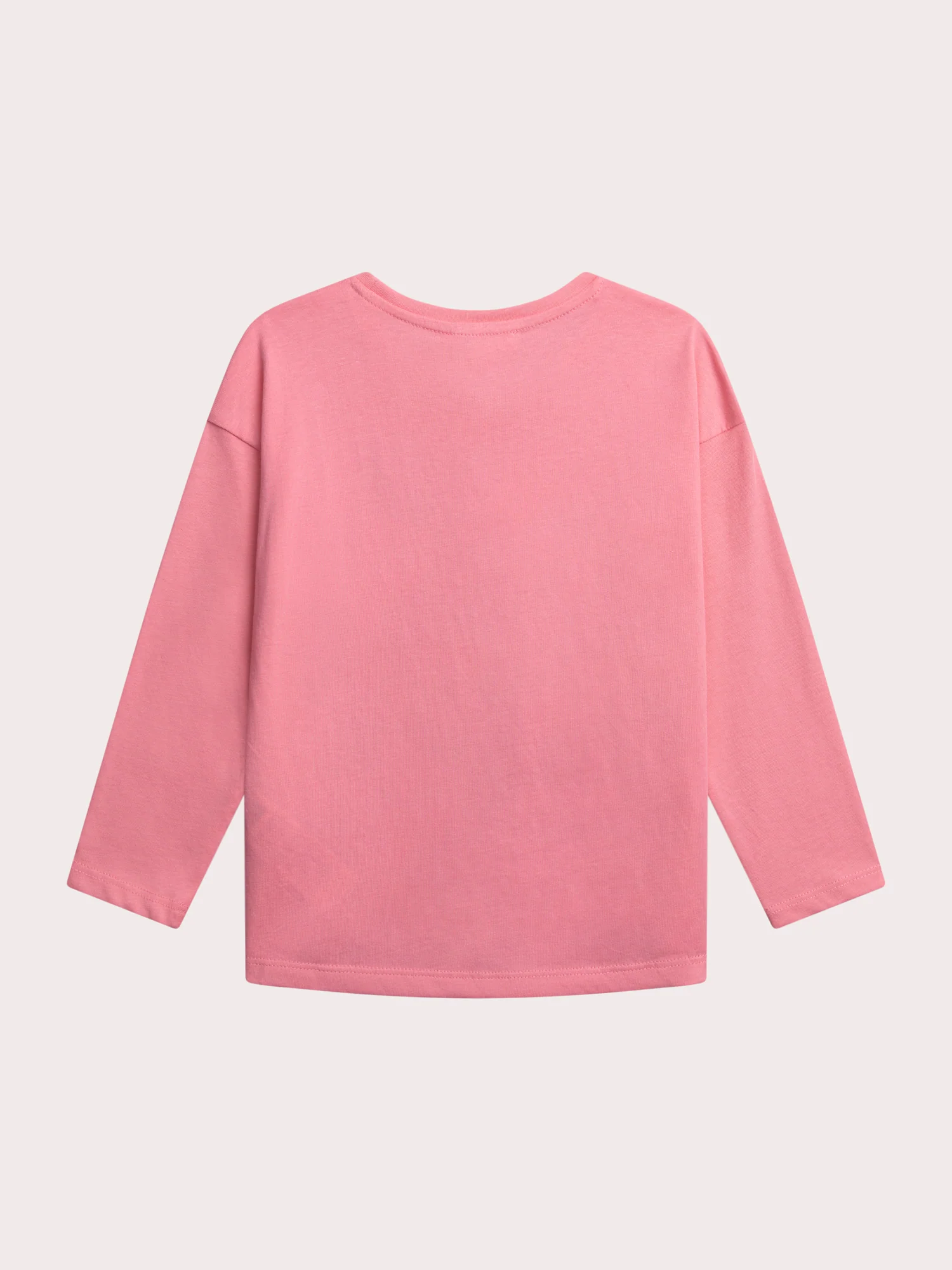 T-shirt manches longues rose animation affiche tigre - Image 3