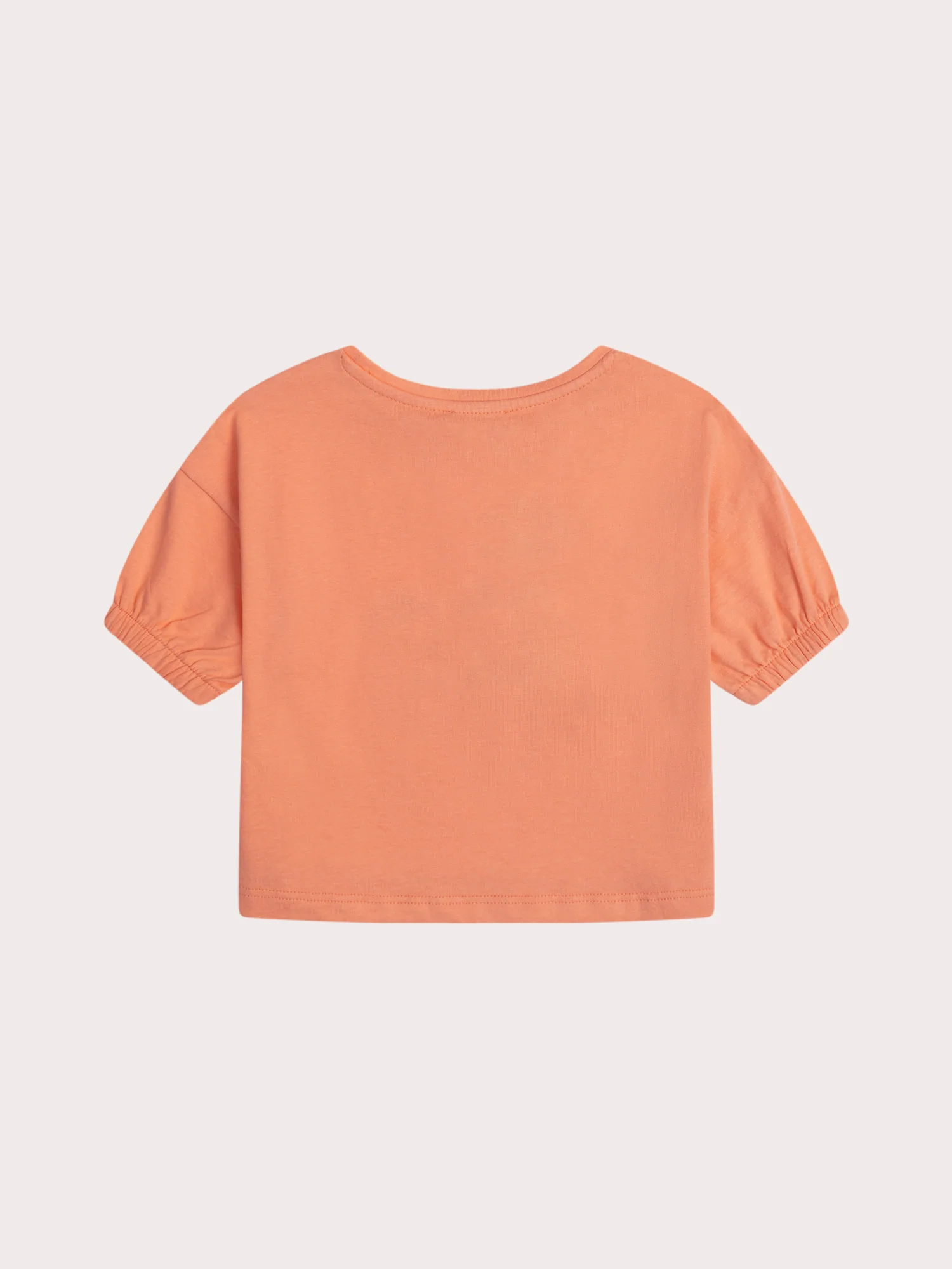 T-shirt orange clair avec animation - Image 3
