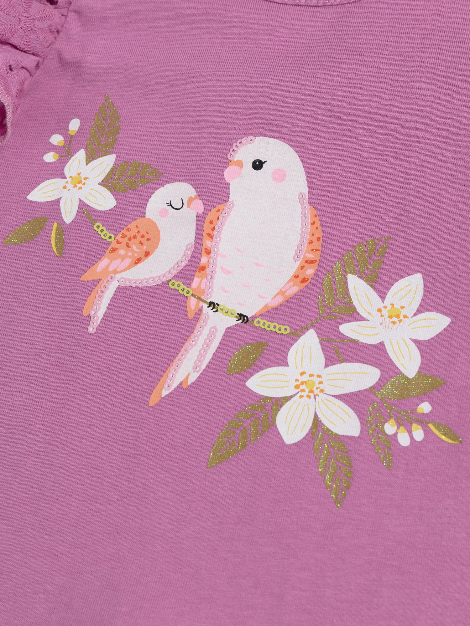 T-shirt péruche pour bébé fille - Image 2