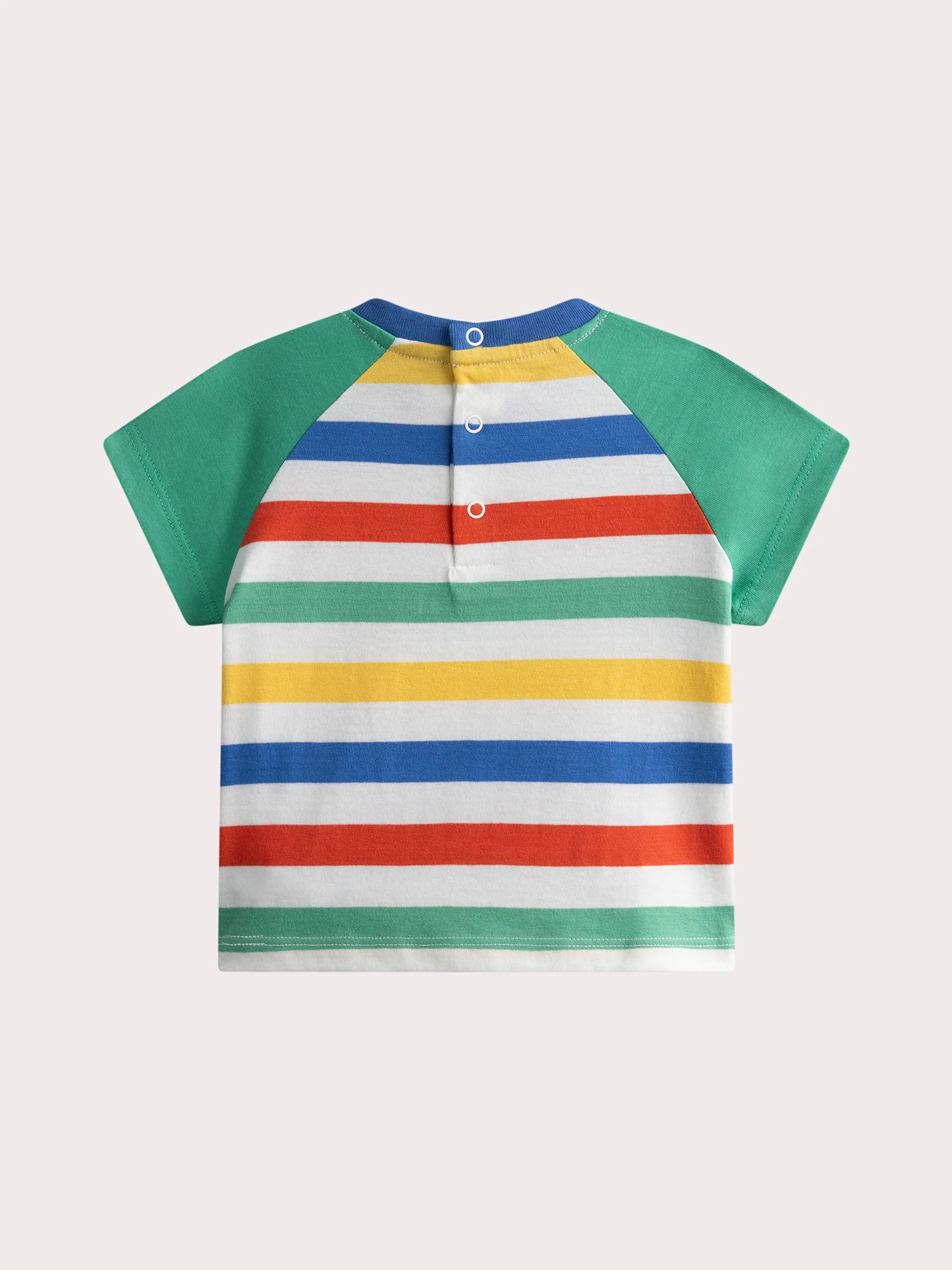 T-shirt rayé dinosaure pour bébé garçon - Image 3