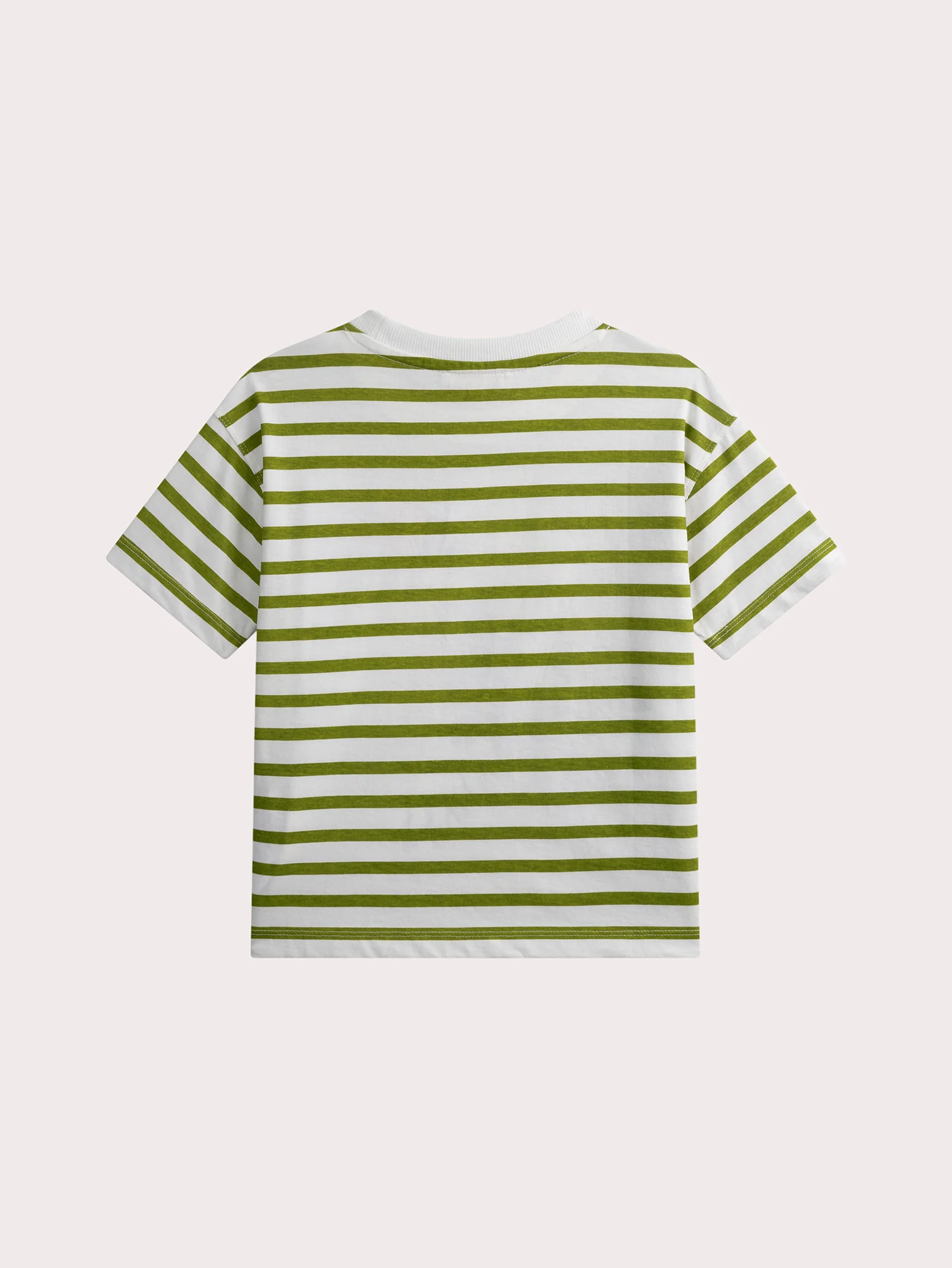 T-shirt rayé flammé animation perroquet - Image 3