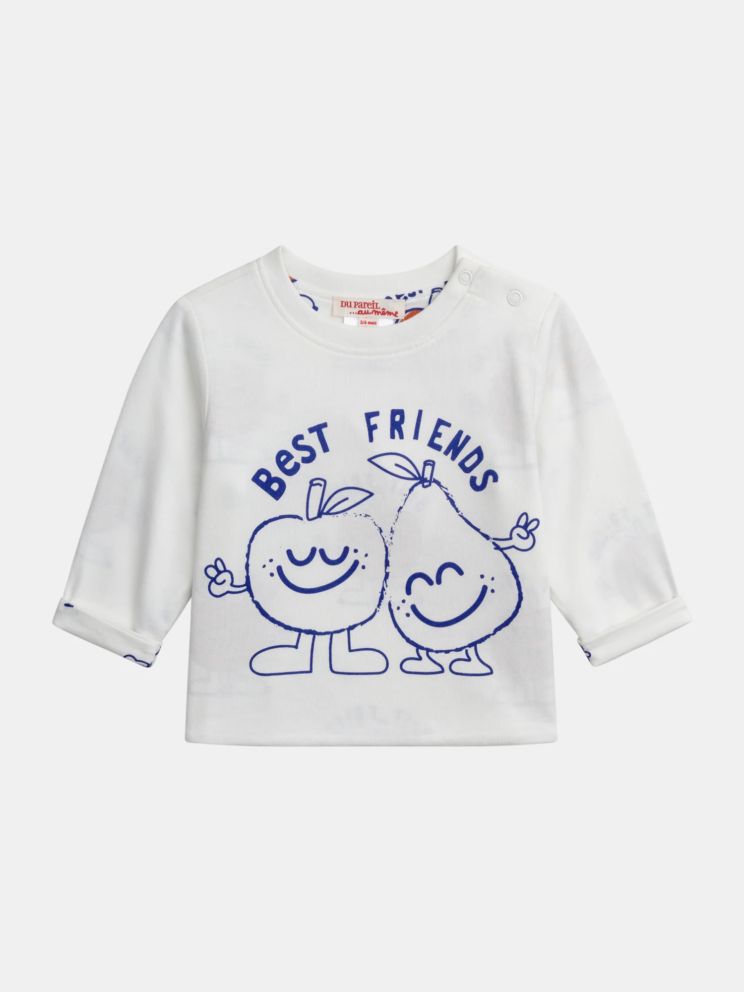 T-shirt réversible motif fruits pour bébé garçon