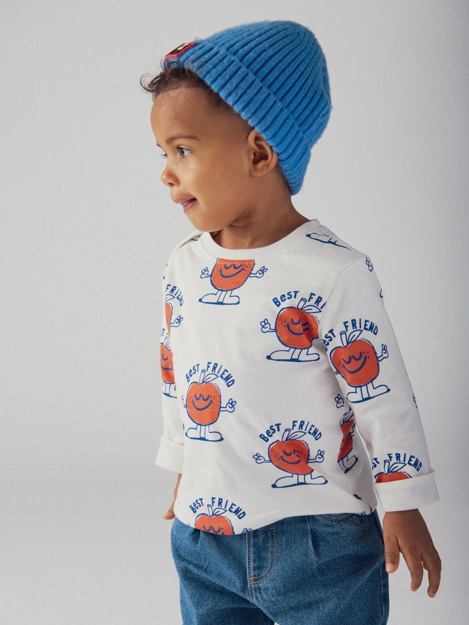 T-shirt réversible motif fruits pour bébé garçon - Image 8