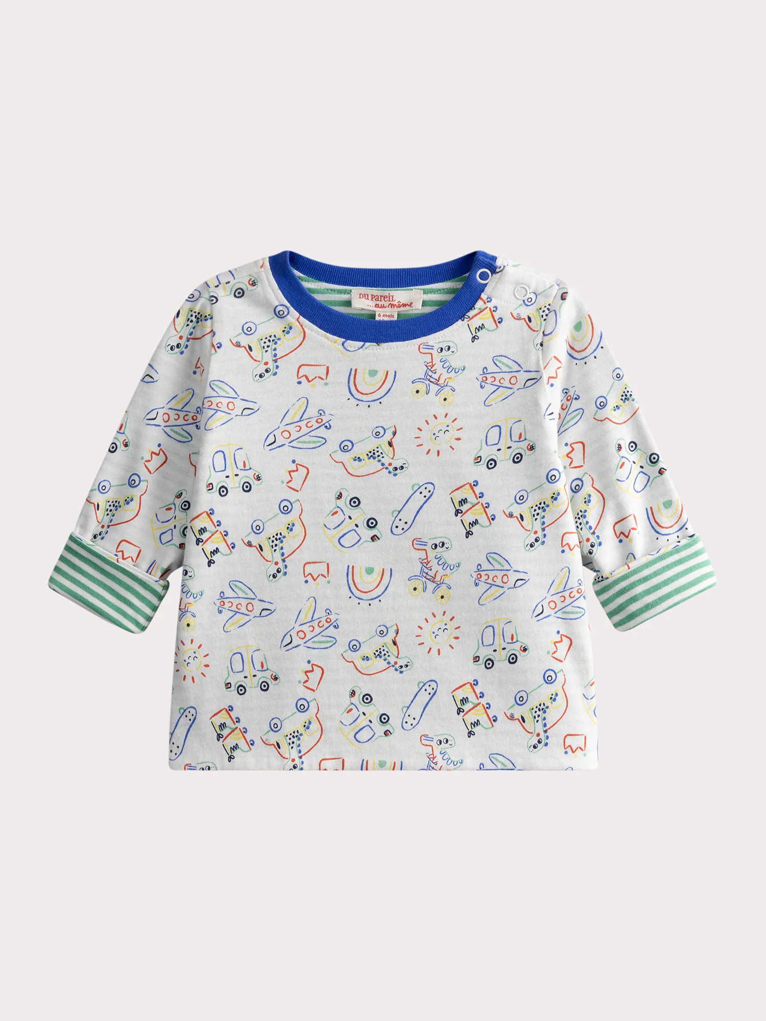 T-shirt reversible pour bébé garçon