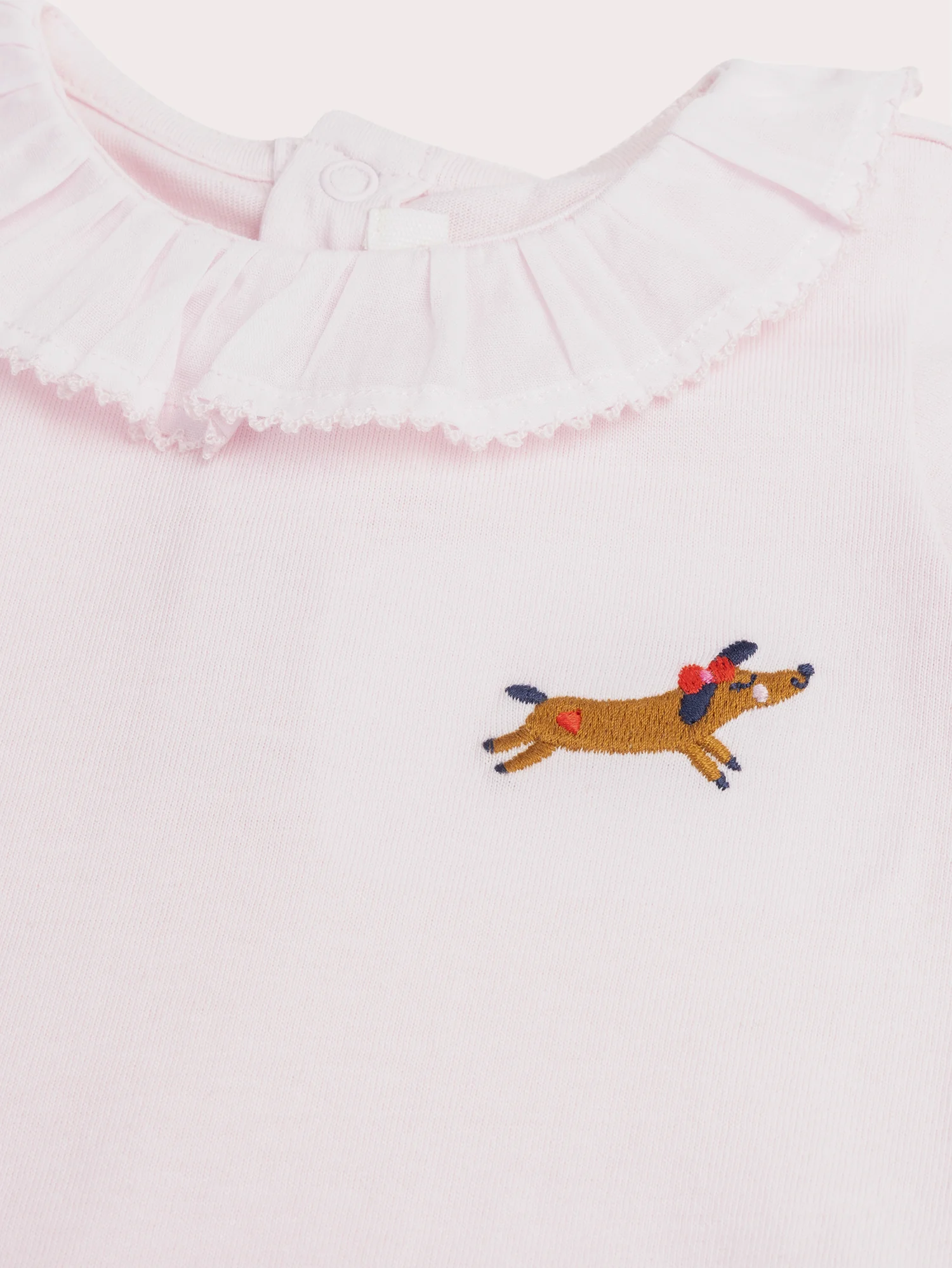 T-shirt Rose tendre pour bébé fille - Image 2