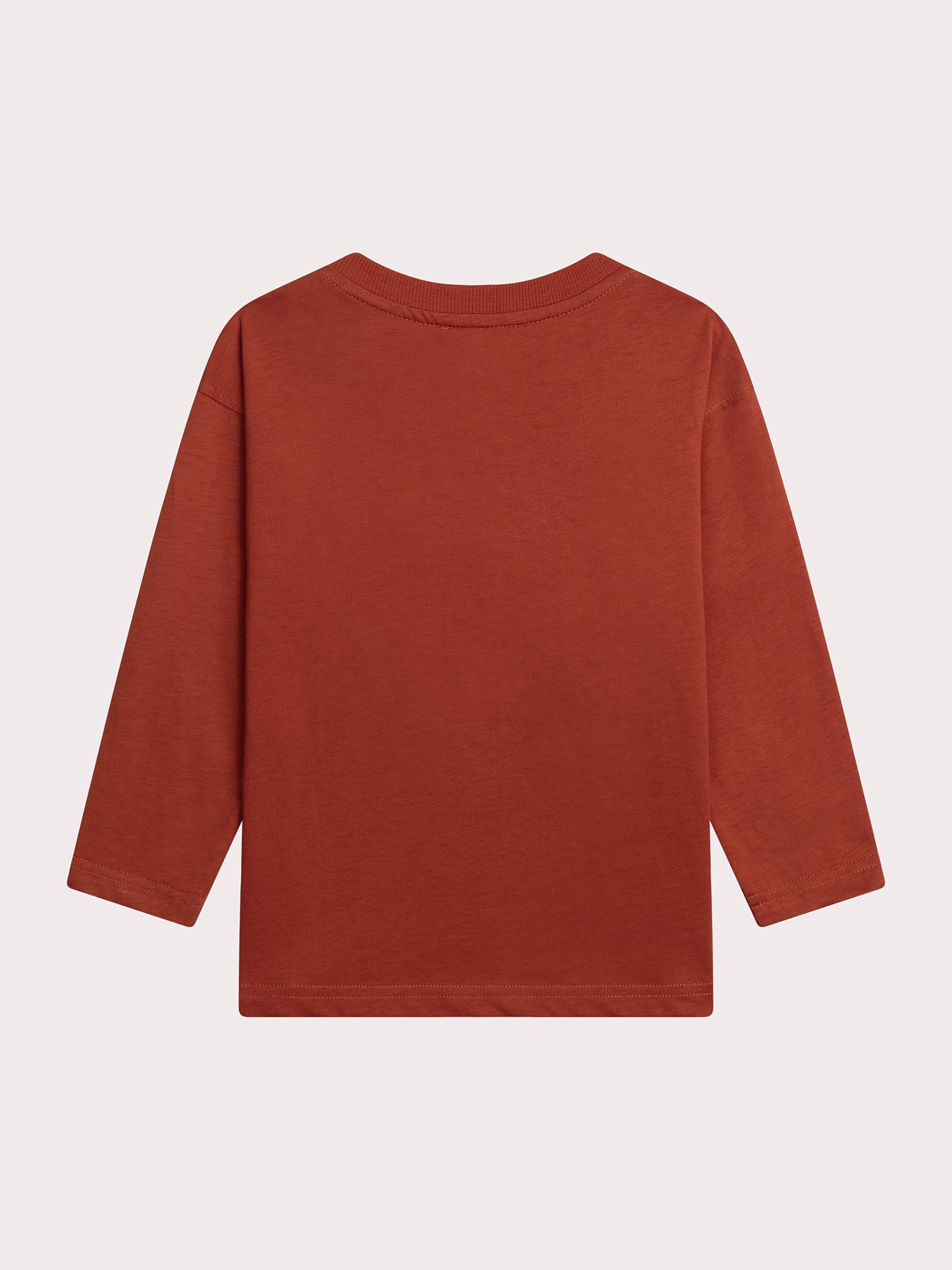 T-shirt rouge manches longues animation renne - Image 3