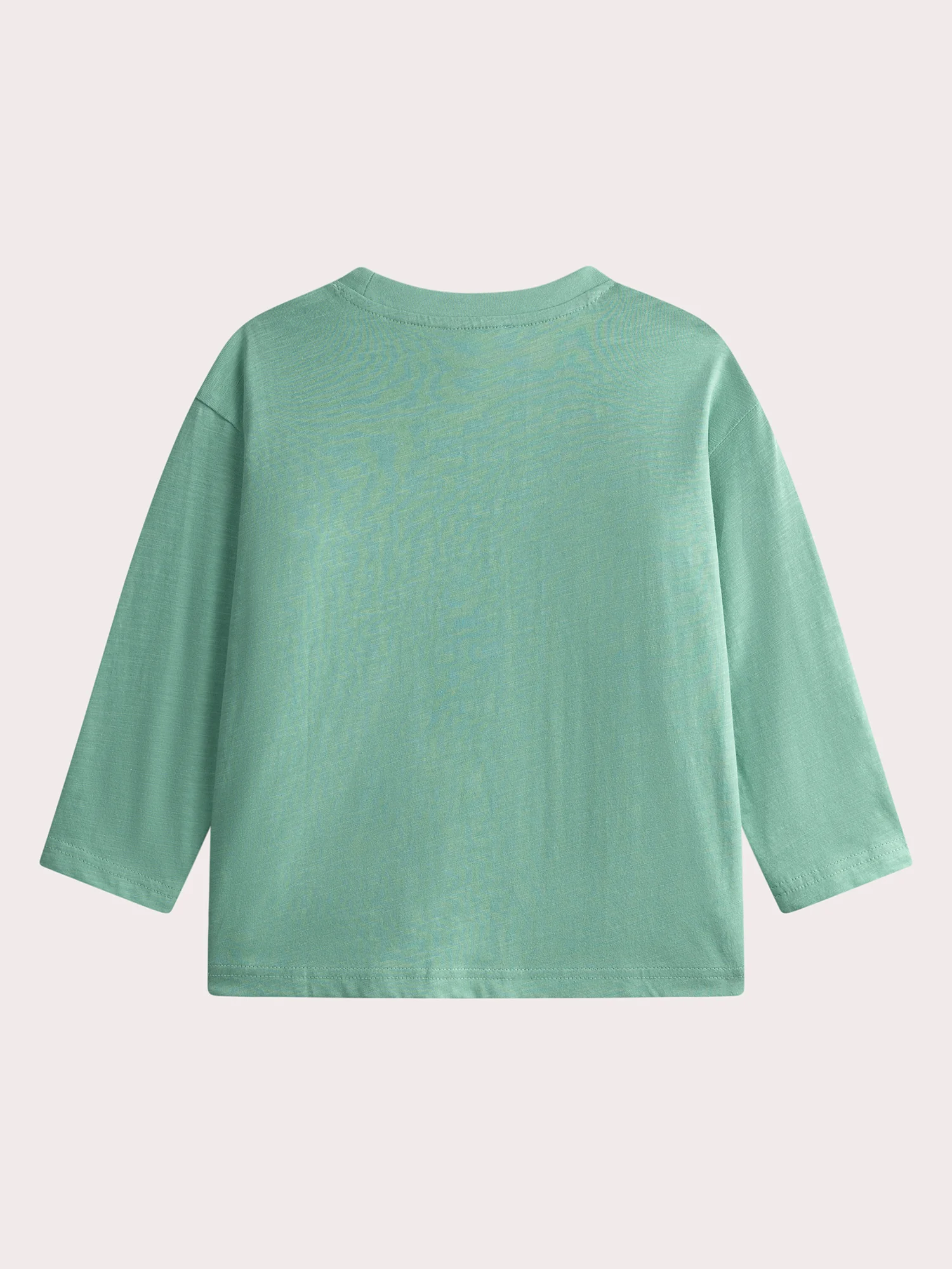 T-shirt vert manches longues sequins magiques - Image 3