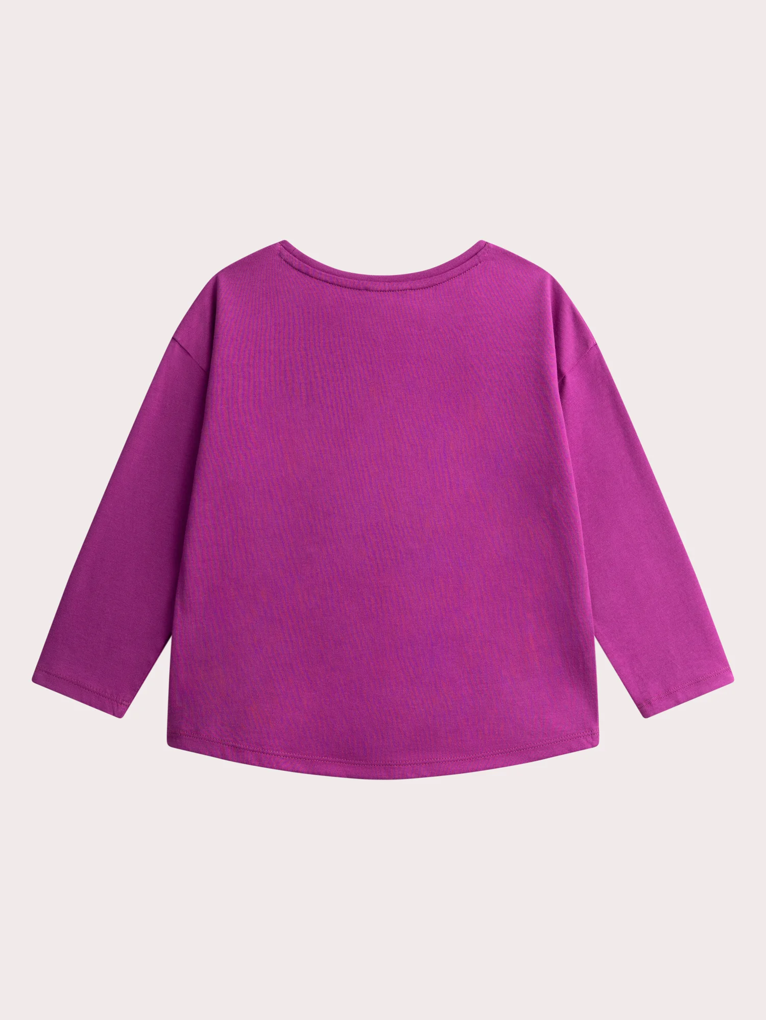 T-shirt violet animation chouette pour fille - Image 3