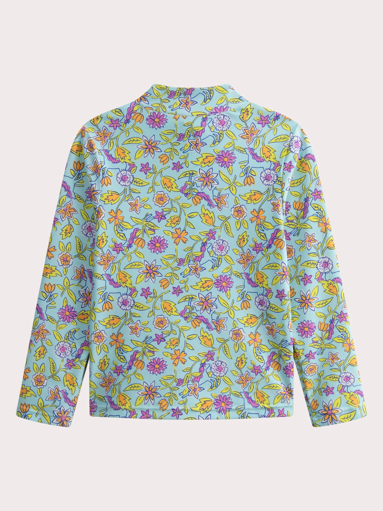 Tee-shirt de bain anti-uv fleuri pour fille - Image 3