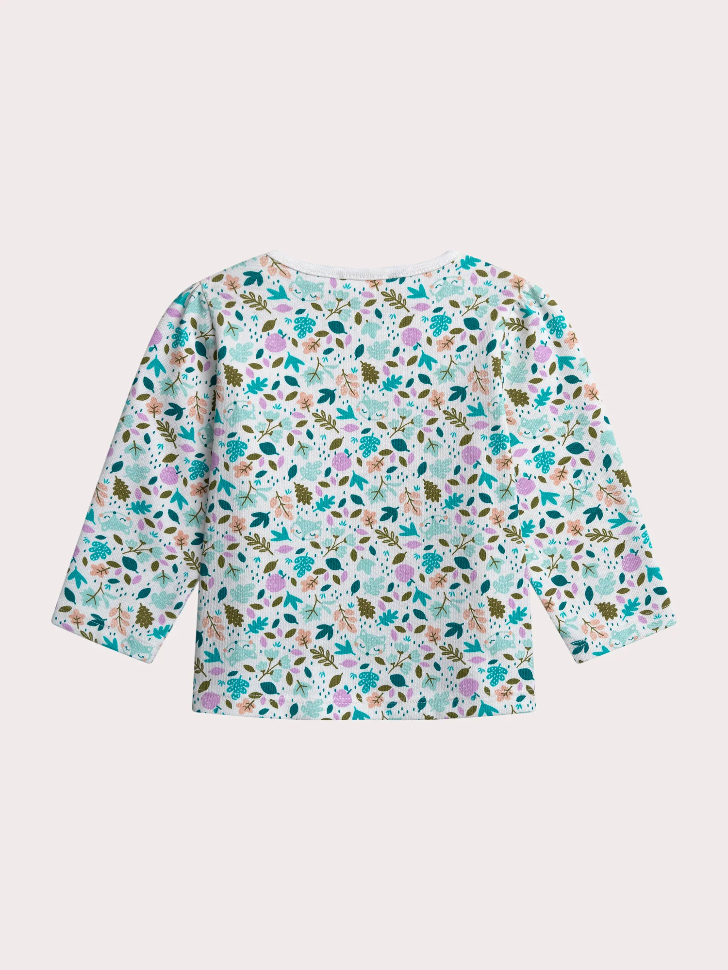 Tee-shirt feuille pour bébé fille - Image 4