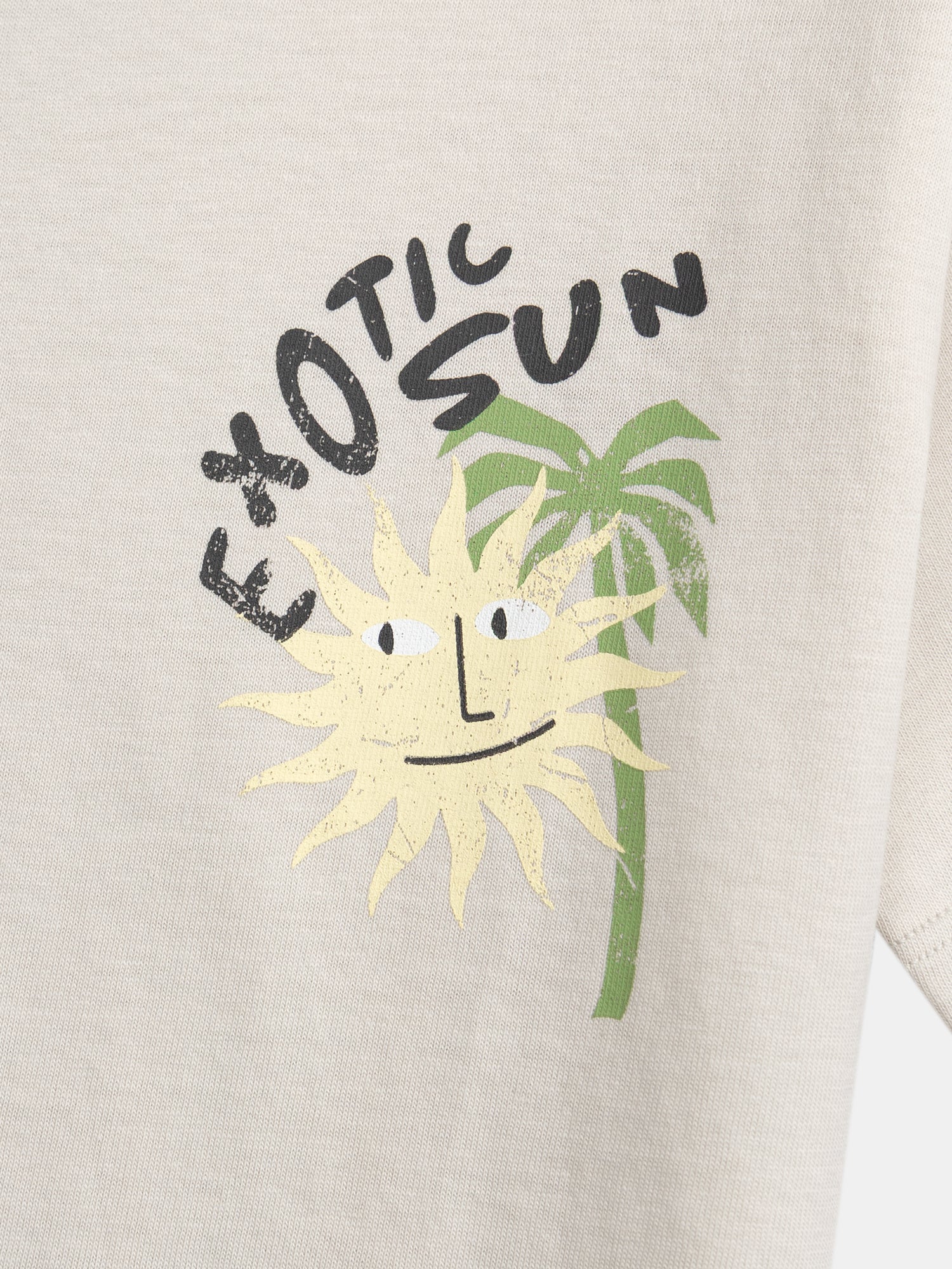 T-shirt beige animation exotic sun pour garçon - Image 5