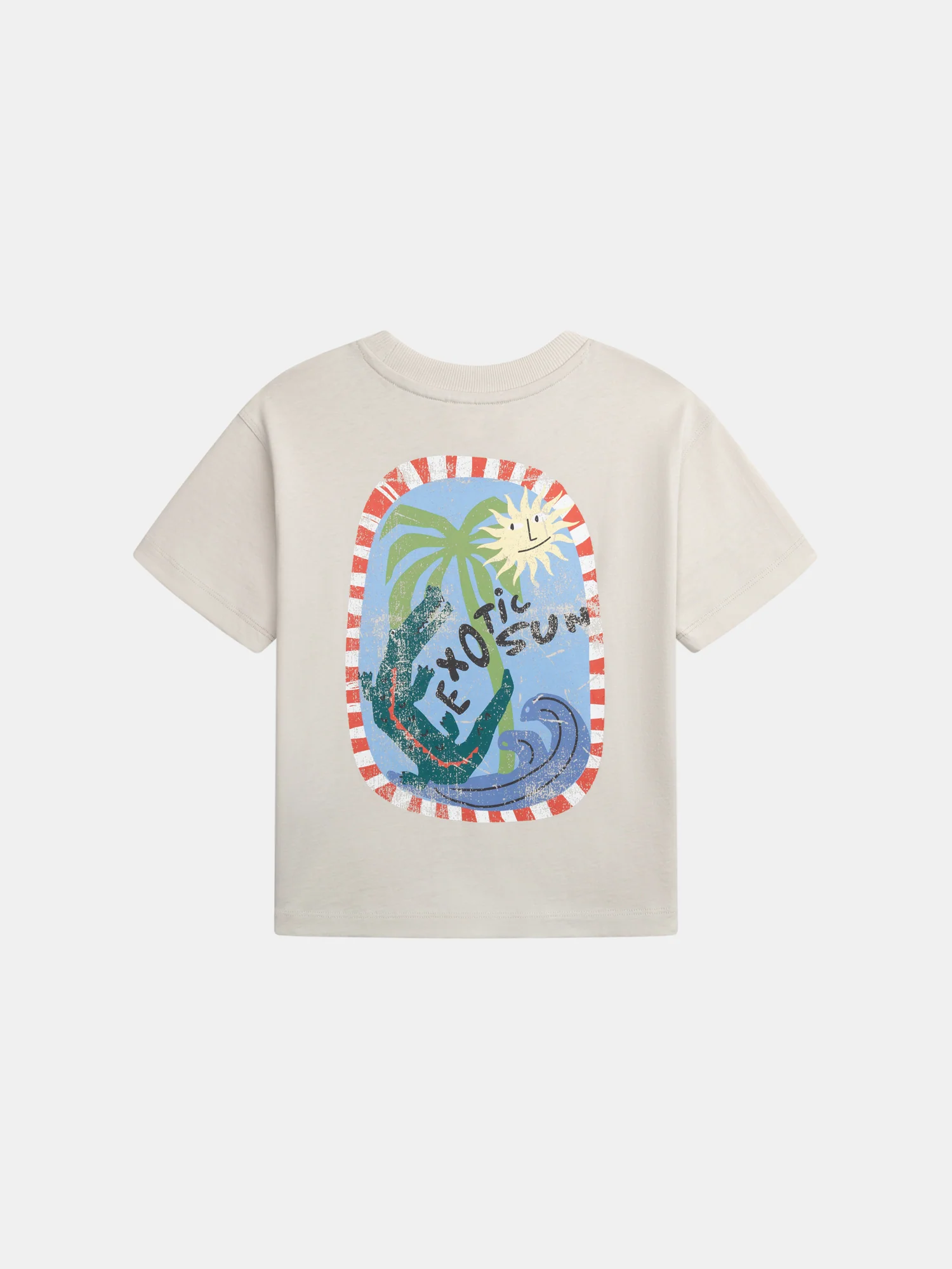 T-shirt beige animation exotic sun pour garçon - Image 6