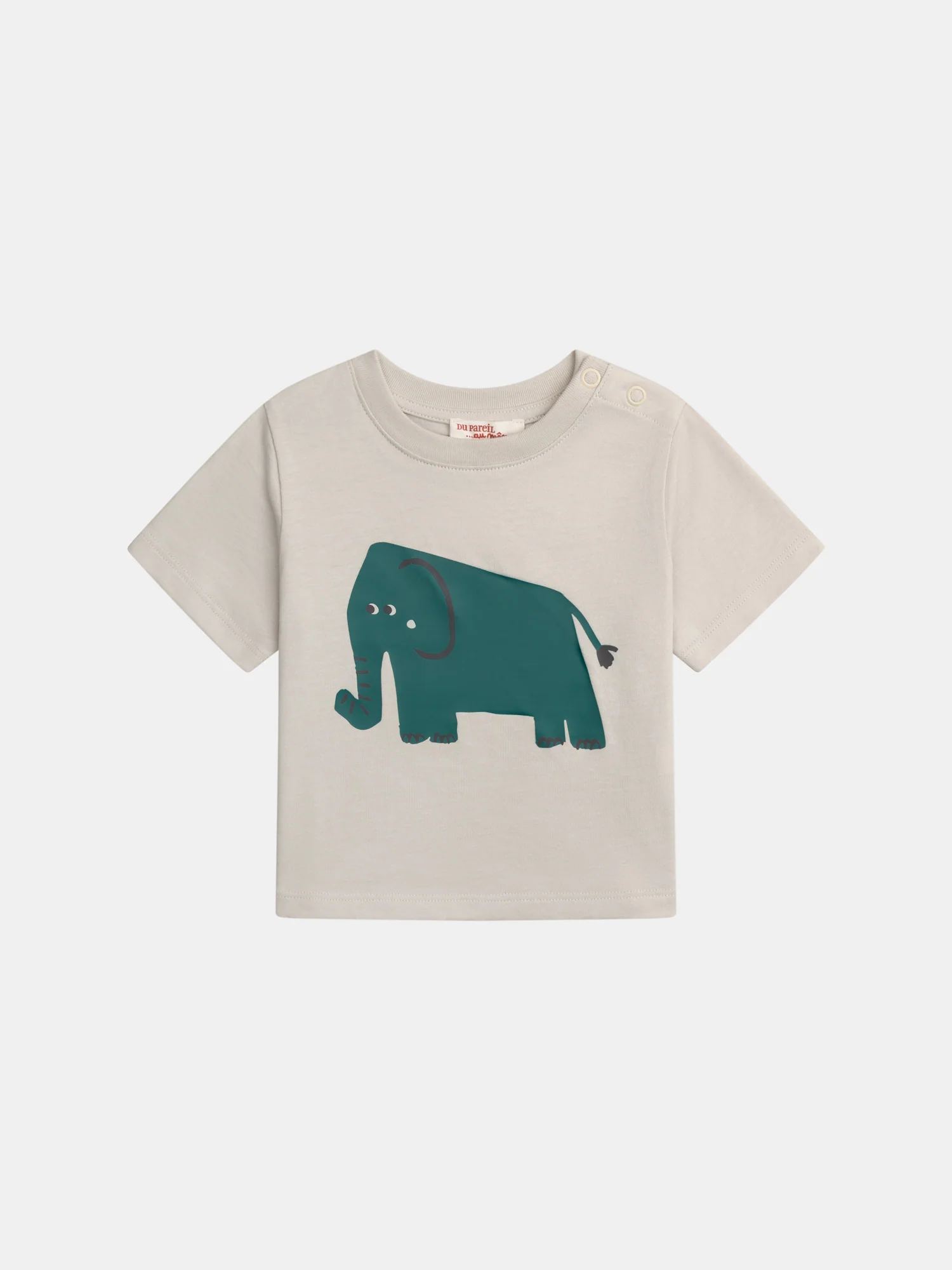 Tee-shirt sable à motif "Éléphant" pour bébé garçon