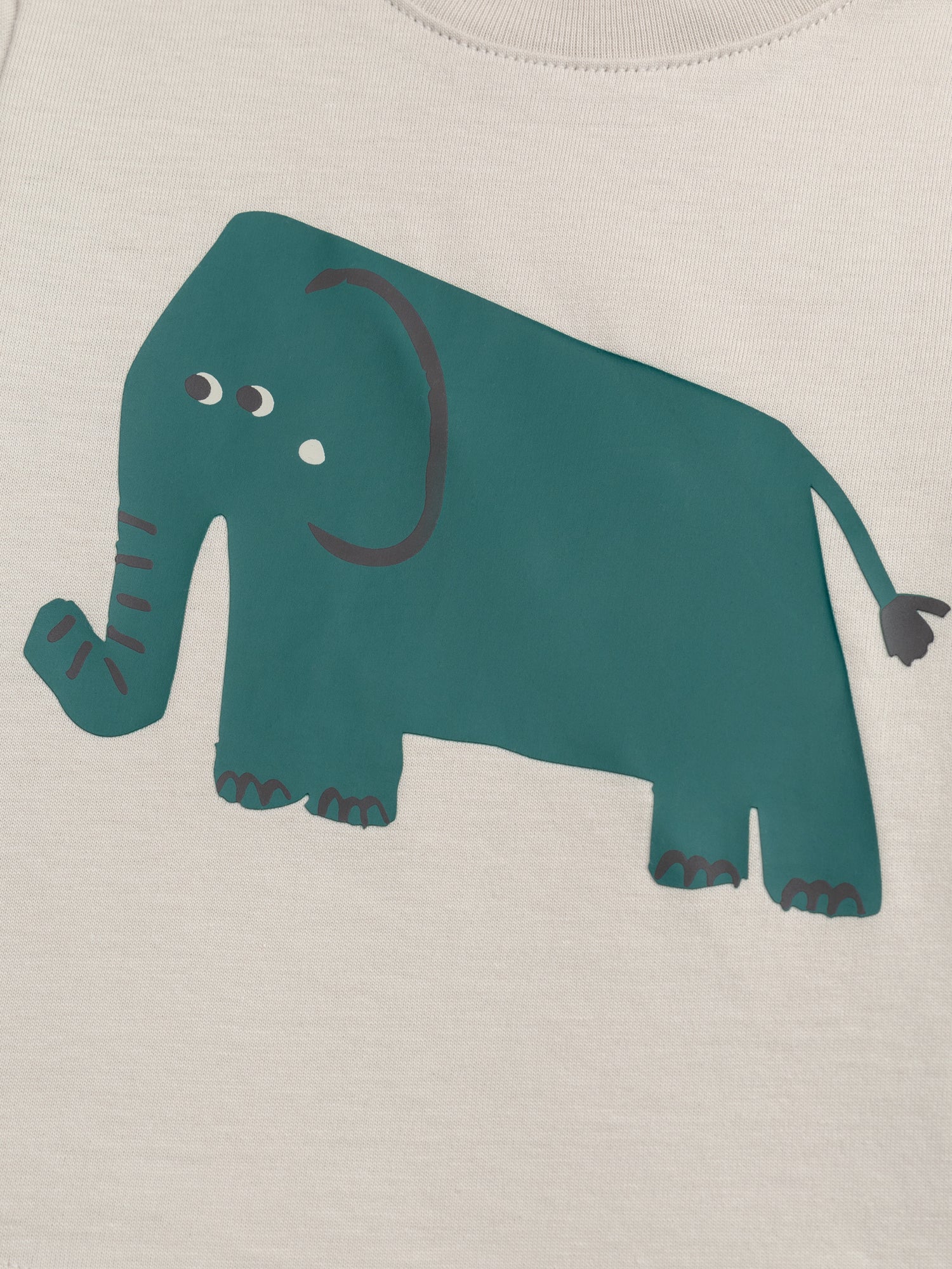 Tee-shirt sable à motif "Éléphant" pour bébé garçon - Image 3