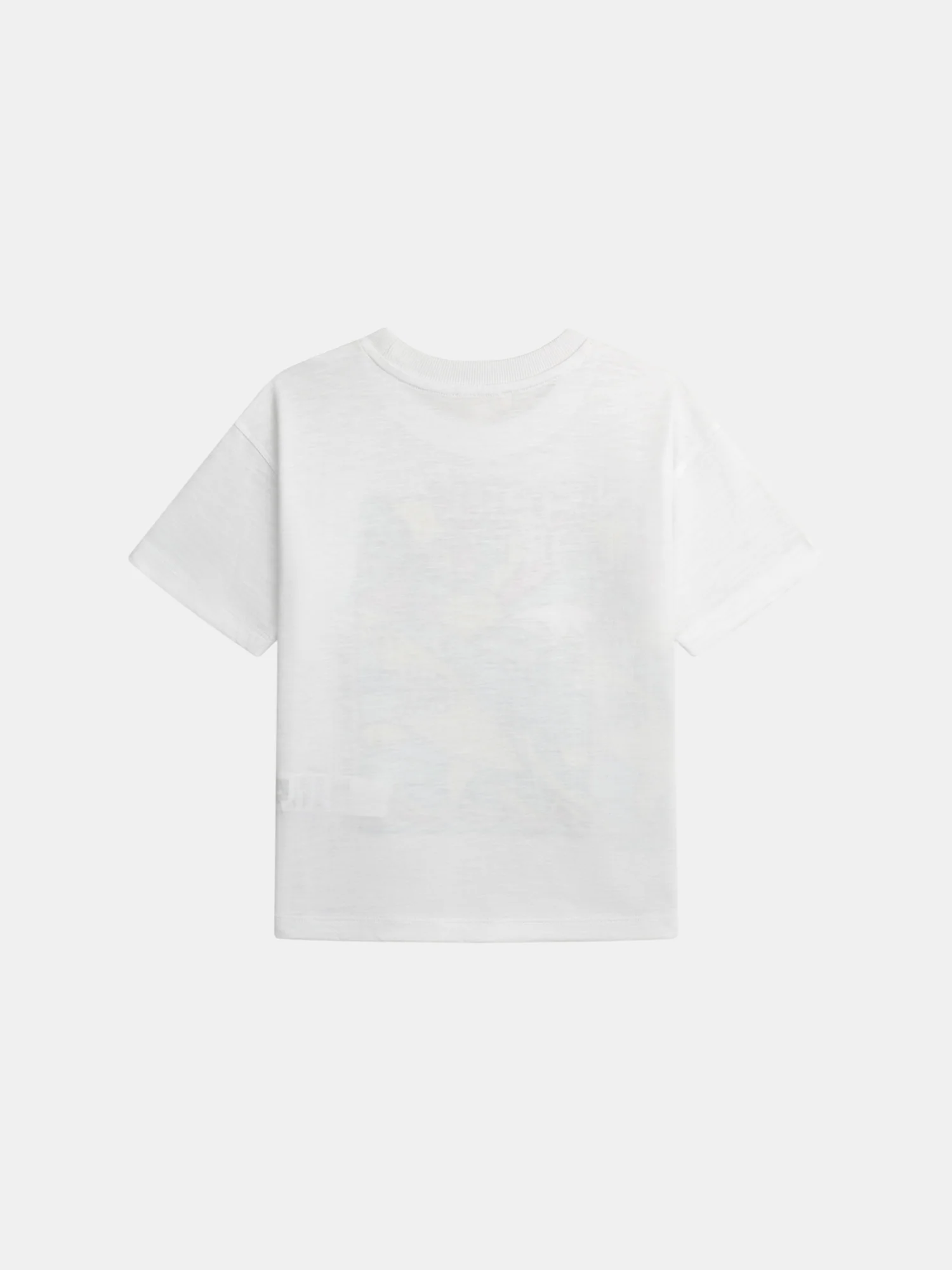 T-shirt blanc animation requin pour garçon - Image 6